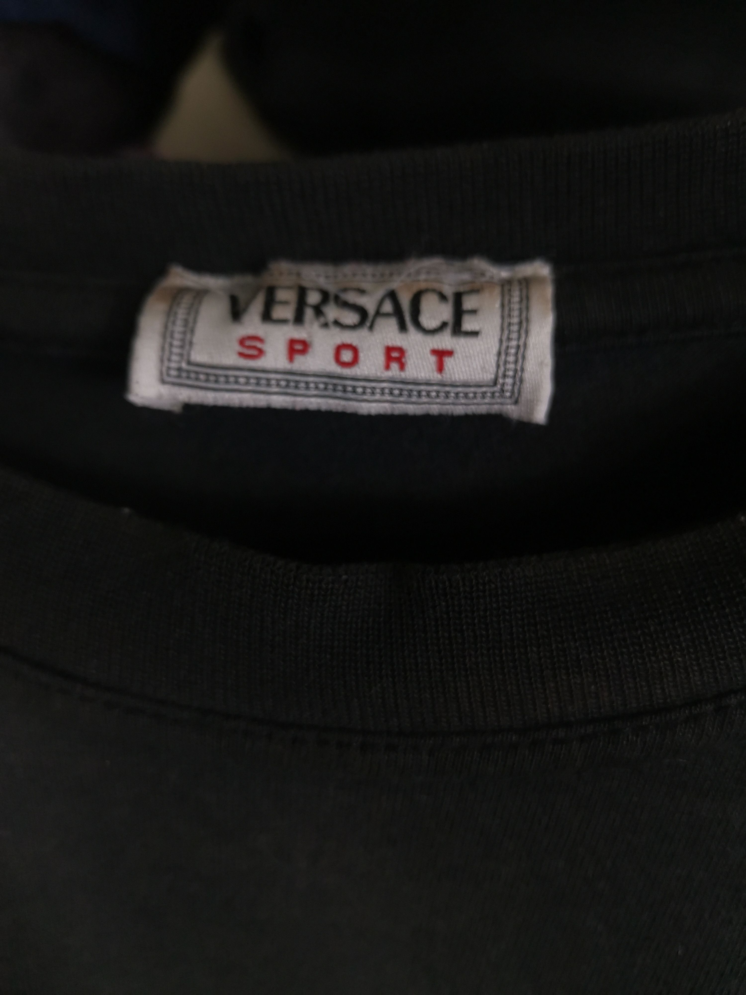 Versace Vintage Versace Sport Tshirt Sun Faded Size US XL / EU 56 / 4 - 4 Thumbnail