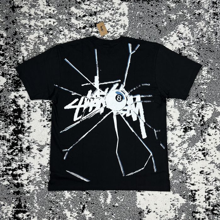 Stussy RARE STUSSY SHATTERED TEE IN BLACK - XLARGE | Grailed