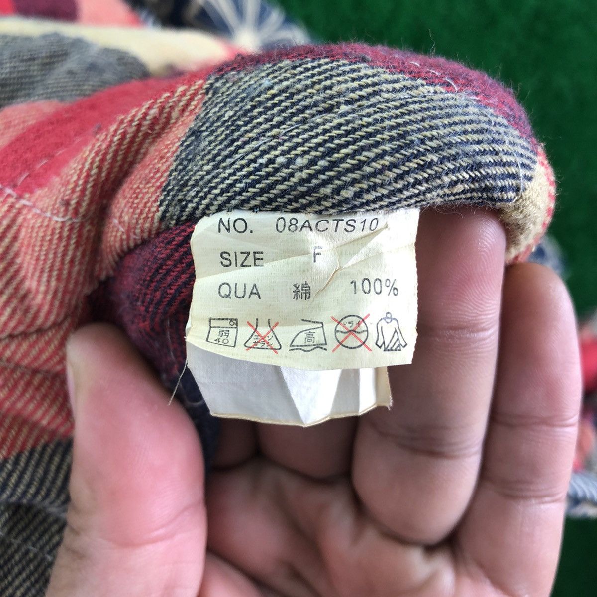 Japanese Brand × Vintage Vintage 80's Fullprint Denim Jacket by Laurent Gil Size L / US 10 / IT 46 - 13 Thumbnail