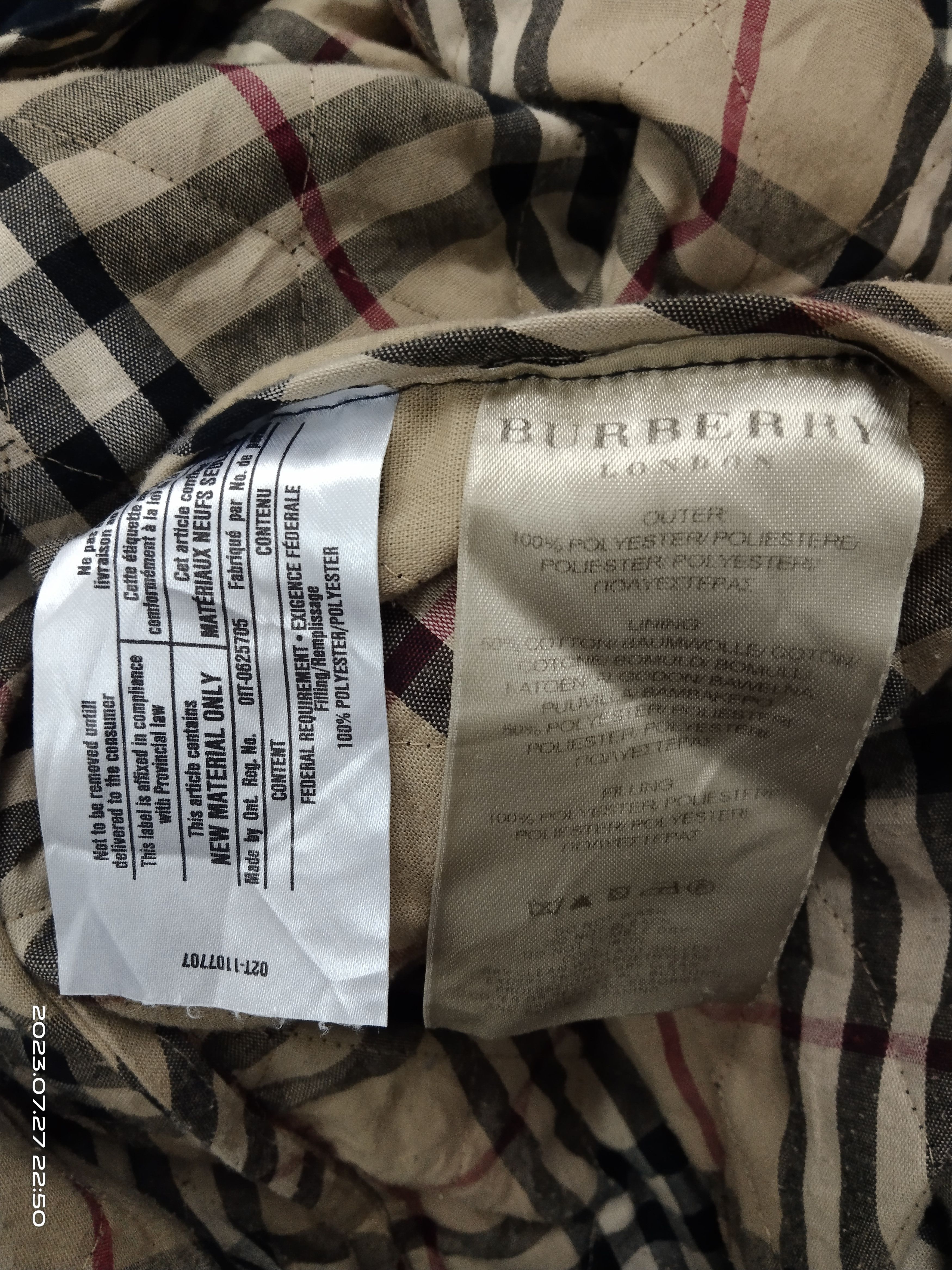 Burberry BURBERRY MADE IN ENGLAND QUILTED LONG JACKET Size M / US 6-8 / IT 42-44 - 7 Thumbnail