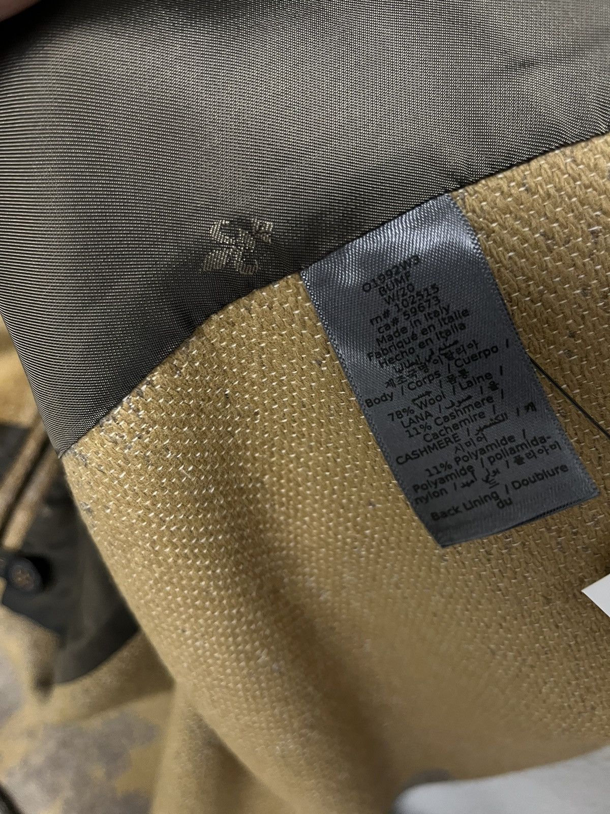 John Varvatos Double breasted coat with Pick stitch coat. 54 Size US L / EU 52-54 / 3 - 10 Thumbnail