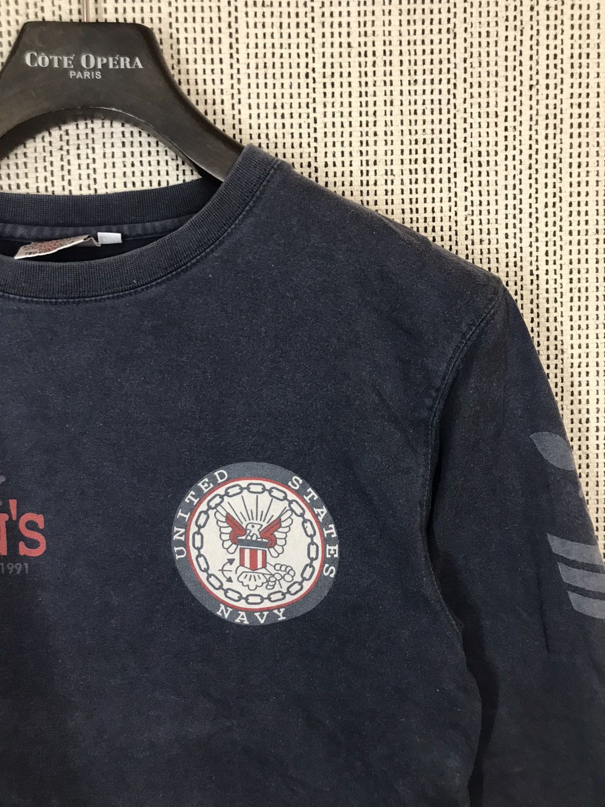 Japanese Brand × Tedman ‼️US NAVY TEDMAN LONGSLEEVE TSHIRT SUNFADED‼️ Size US M / EU 48-50 / 2 - 3 Thumbnail