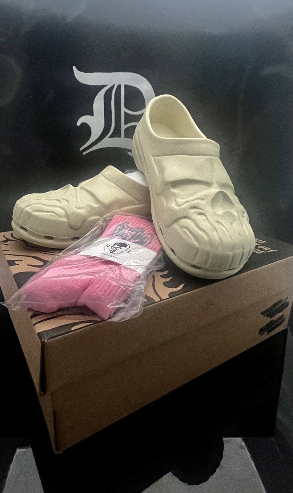 Obligatory Foam Shoe Bone Clog - Warren Lotas Size 13 Slide
