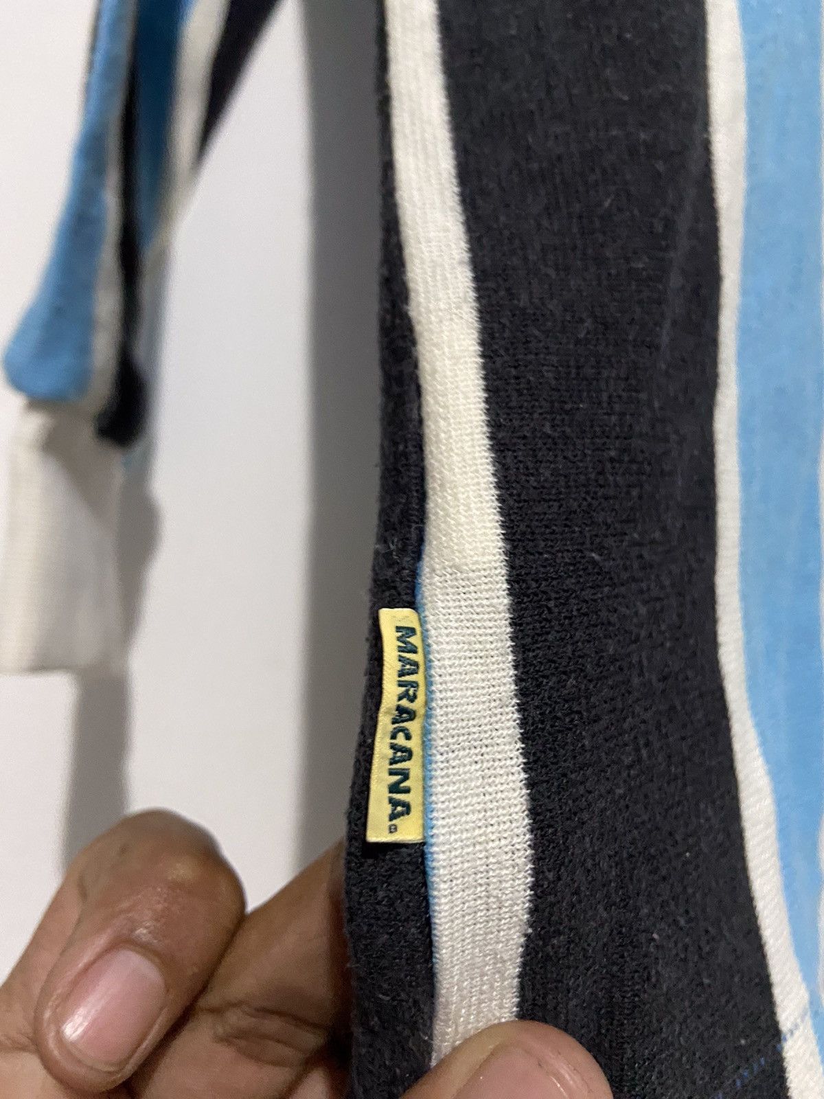 Vintage Vintage 70/80s Maracana inc soccer jersey Template Gremio Size US L / EU 52-54 / 3 - 4 Thumbnail