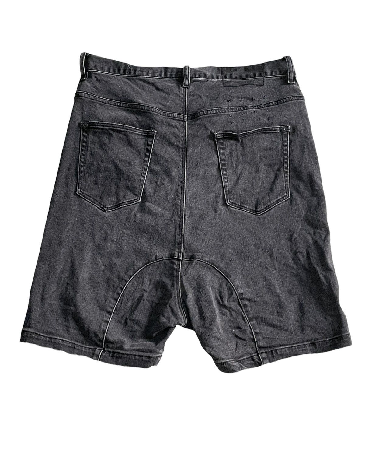 Ksubi × Vintage KSUBI SHORT PANTS DENIM Size US 32 / EU 48 - 2 Thumbnail