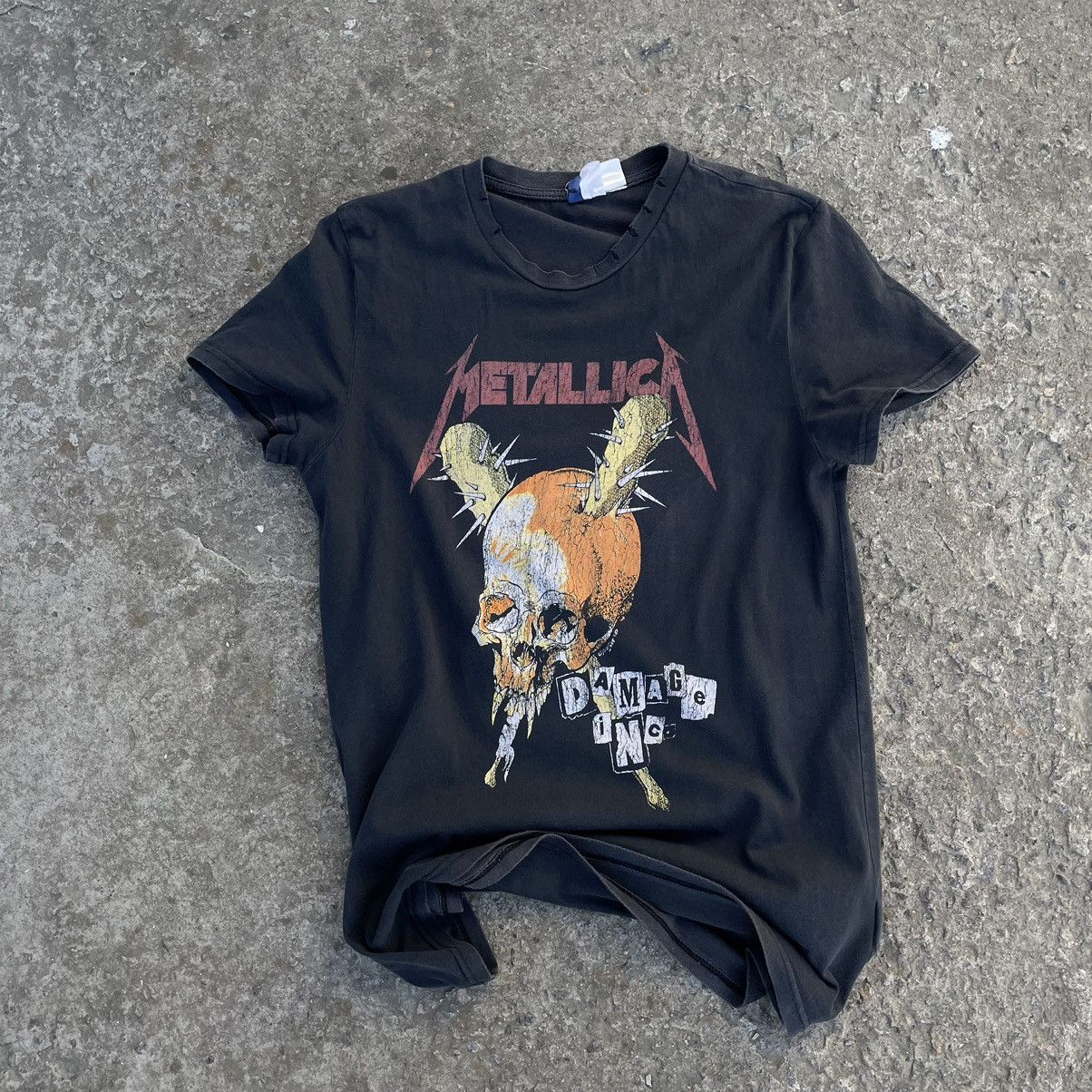 Metallica Vintage Metallica T-shirts Big Logo 90s Streetwear Band Tee Size US M / EU 48-50 / 2 - 2 Thumbnail