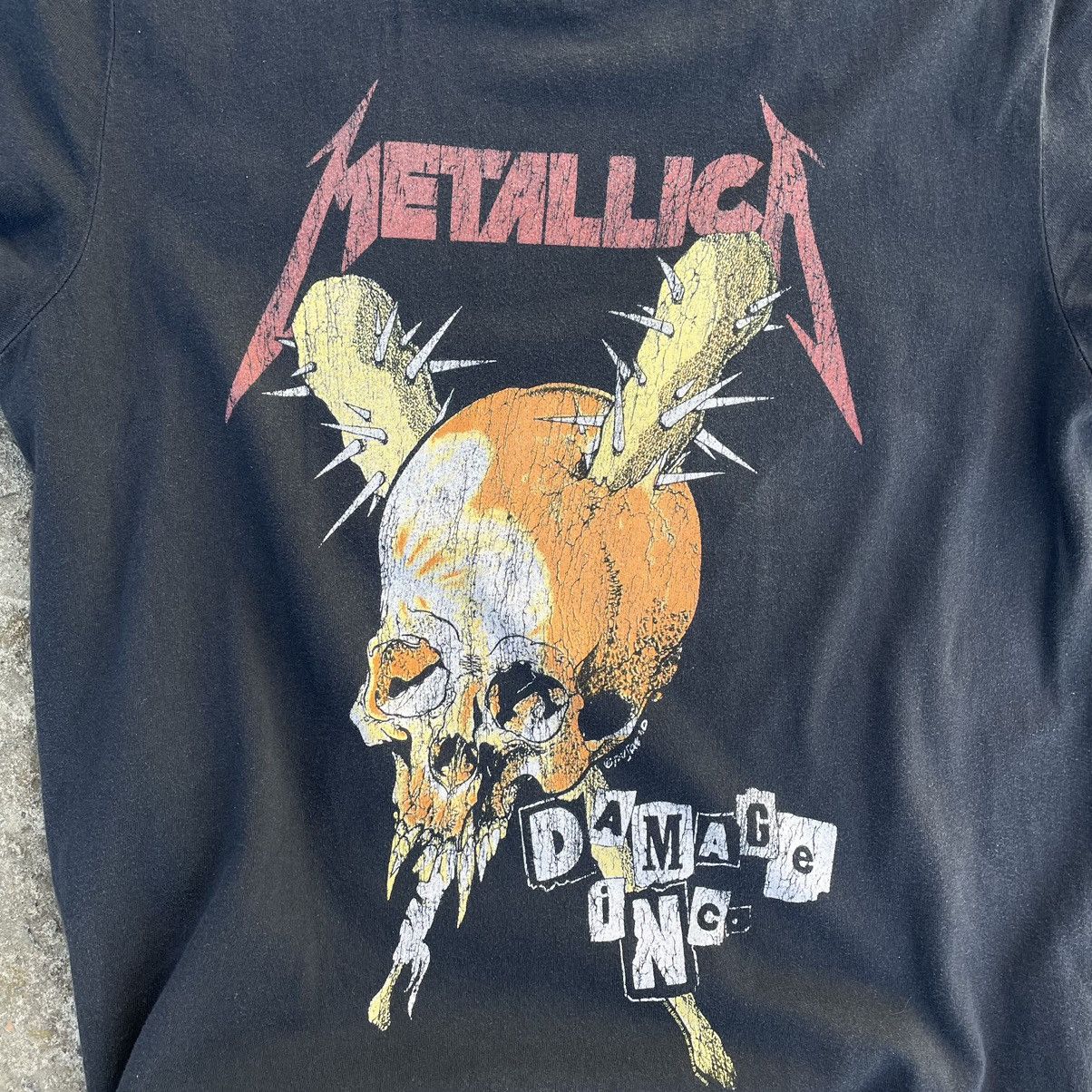 Metallica Vintage Metallica T-shirts Big Logo 90s Streetwear Band Tee Size US M / EU 48-50 / 2 - 8 Thumbnail