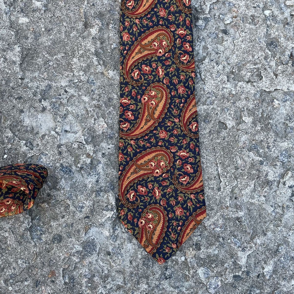 Hugo Boss Vintage Hugo Boss Tie Silk Old Money 90s Y2K Style USA Size ONE SIZE - 4 Thumbnail