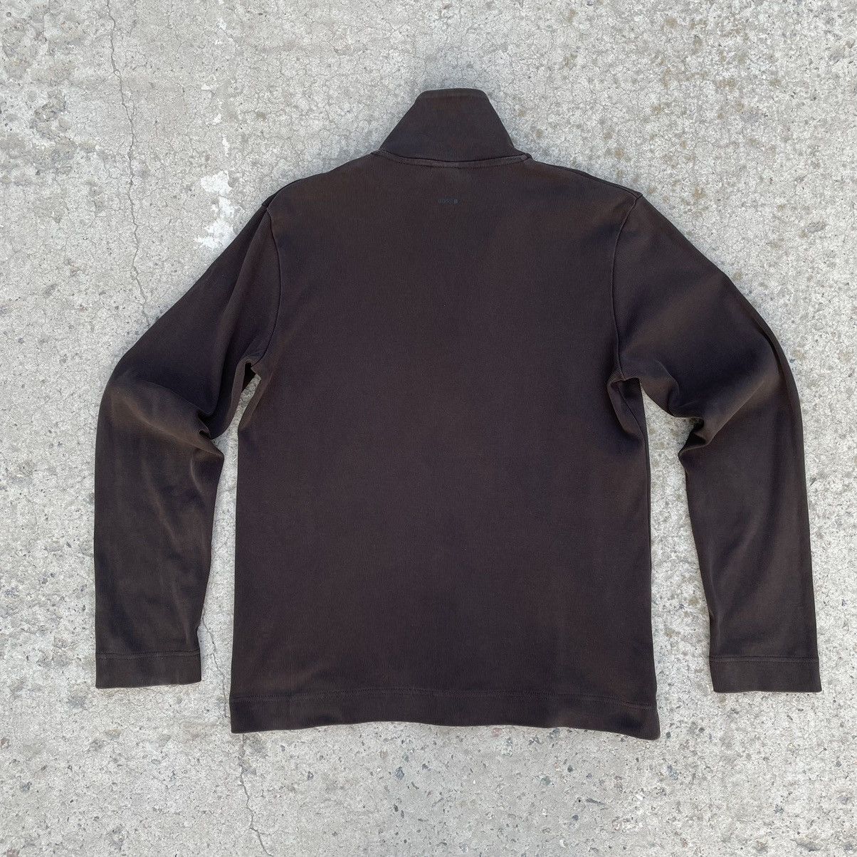 Hugo Boss Vintage Hugo Boss Zip Sweater 1/4 Streetwear Longsleeve Size US L / EU 52-54 / 3 - 2 Thumbnail