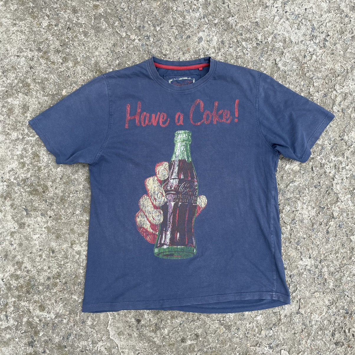 Coca Cola × Vintage Vintage Coca Cola T-shirts Big Logo 90s Y2K Streetstyle Size US M / EU 48-50 / 2 - 1 Thumbnail