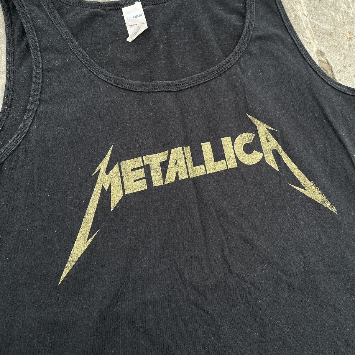 Band Tees × Metallica Vintage Tank Tops Metallica Rock Band T-shirts 90s Streetwea Size XL / US 12-14 / IT 48-50 - 8 Thumbnail