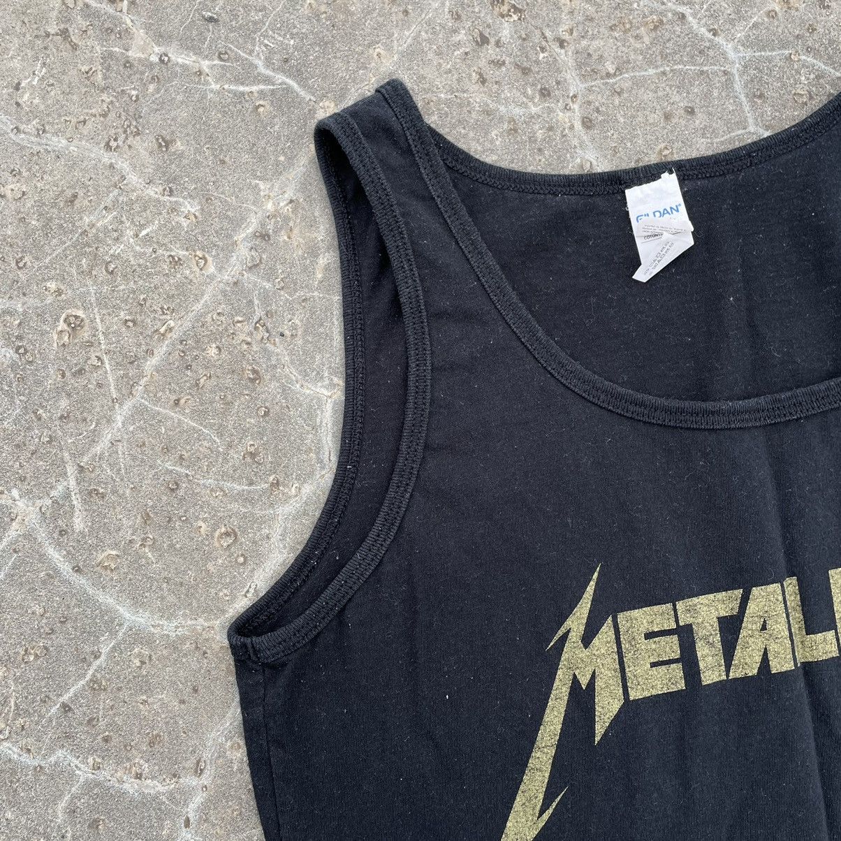 Band Tees × Metallica Vintage Tank Tops Metallica Rock Band T-shirts 90s Streetwea Size XL / US 12-14 / IT 48-50 - 6 Thumbnail