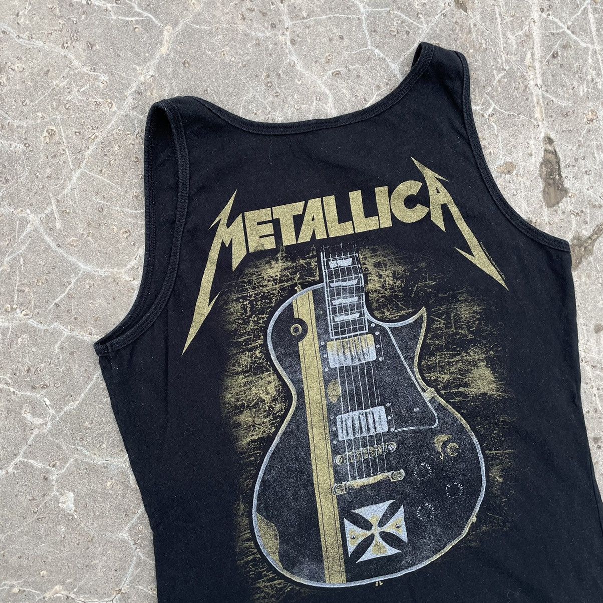 Band Tees × Metallica Vintage Tank Tops Metallica Rock Band T-shirts 90s Streetwea Size XL / US 12-14 / IT 48-50 - 3 Thumbnail