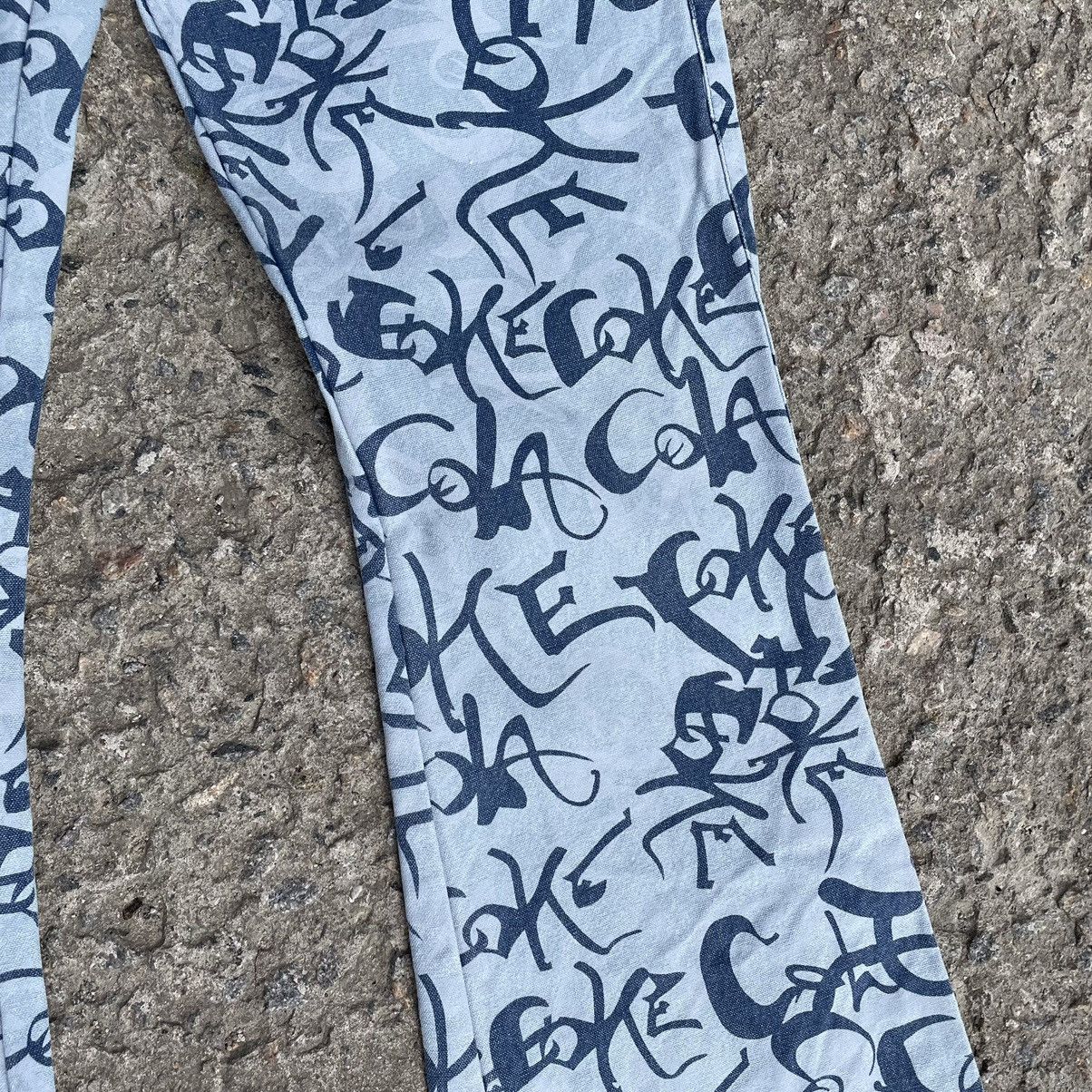 Coca Cola × Vintage Vintage Coca-Cola Jeans Multi-logo Crazy Fit Hype 00s New Size 34" / US 12 / IT 48 - 6 Thumbnail