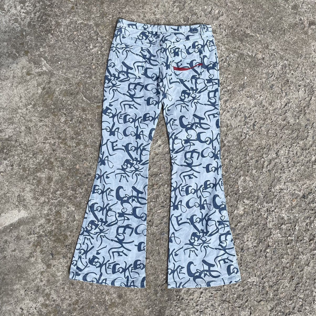 Coca Cola × Vintage Vintage Coca-Cola Jeans Multi-logo Crazy Fit Hype 00s New Size 34" / US 12 / IT 48 - 3 Thumbnail