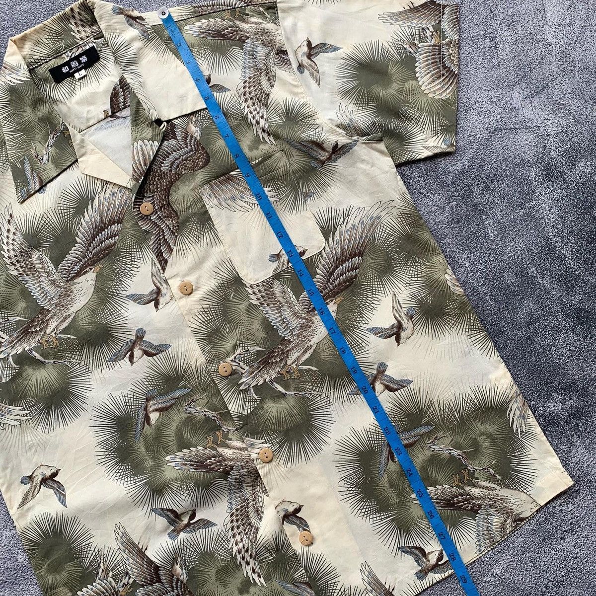 Japanese Brand 🔥RARE🔥Japanese Traditional Wayu-Raku shirt Size US L / EU 52-54 / 3 - 8 Thumbnail