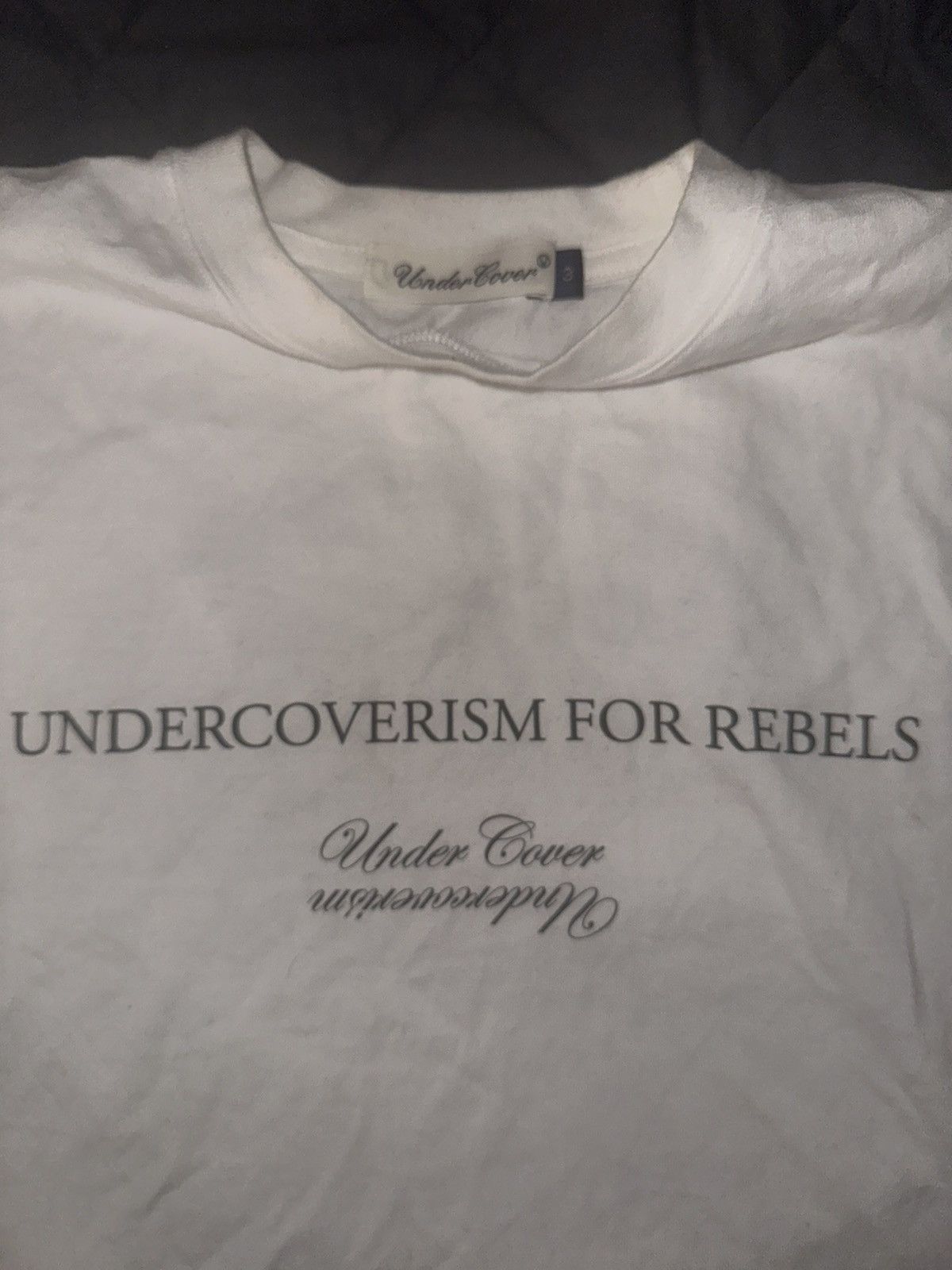 UNDERCOVER JUN TAKAHASHI UNDERCOVERISM FOR REBELS T-SHIRT