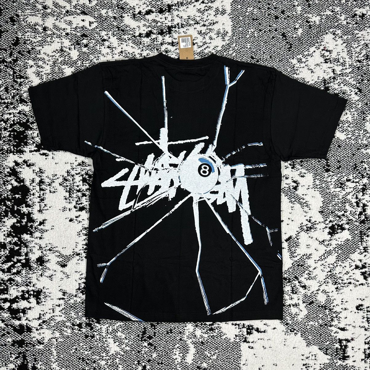 image of Stussy Shattered Tee In Black - Medium, Men's