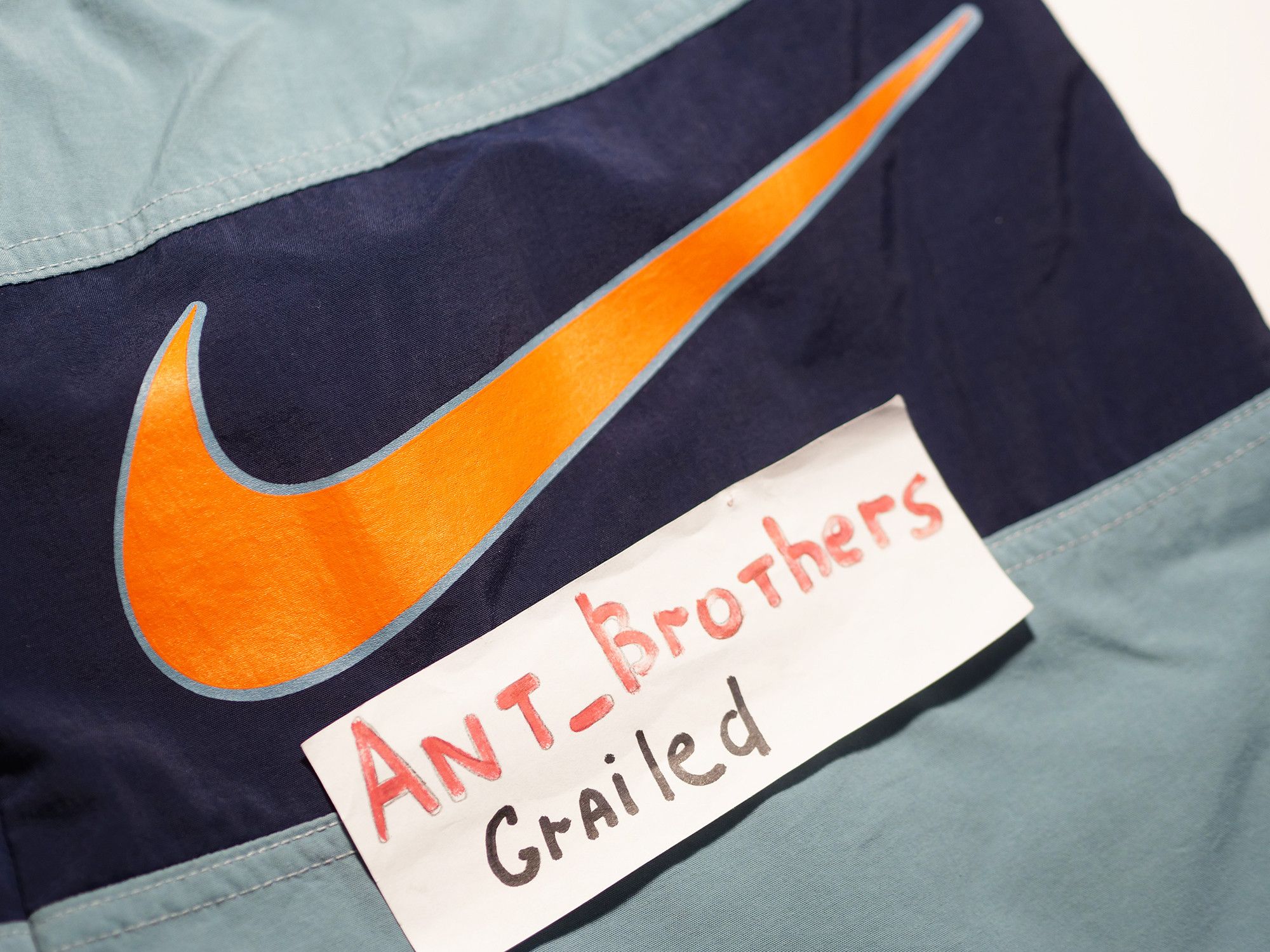 Nike Nike vintage 90s nylon shorts Size US 30 / EU 46 - 6 Thumbnail