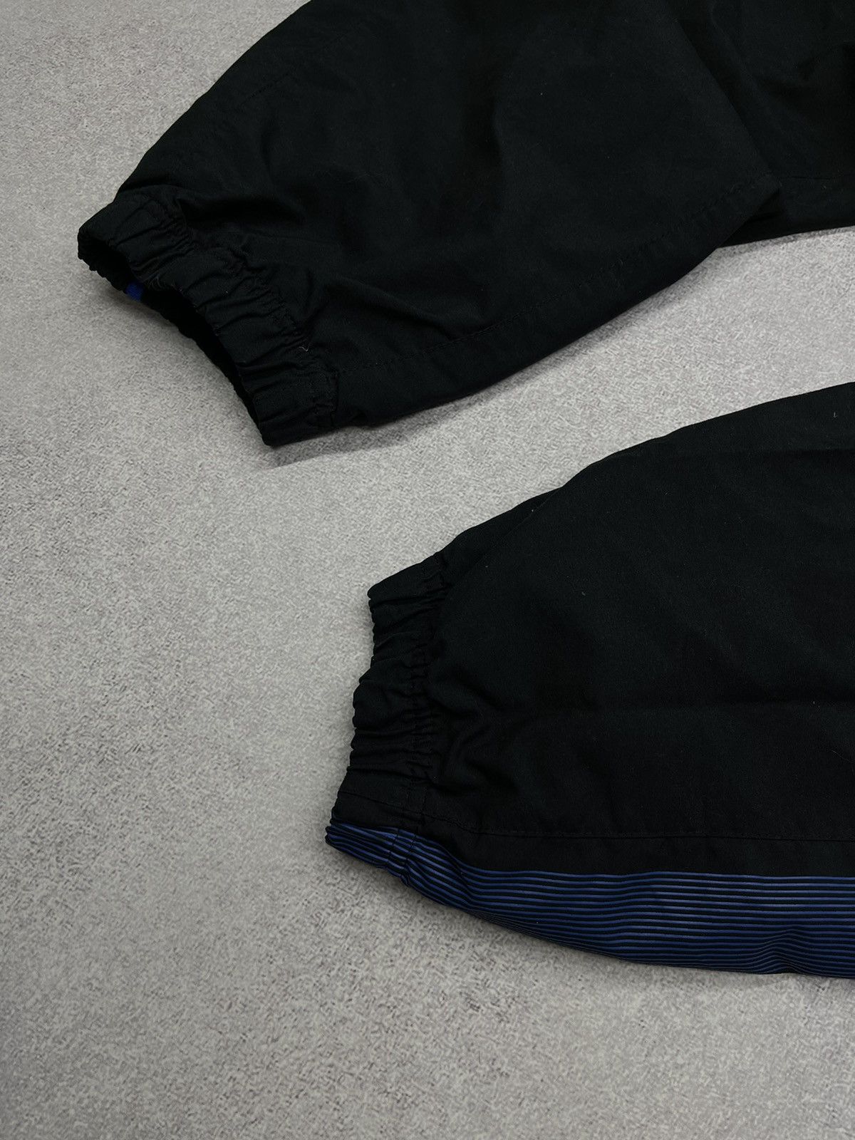 Nike Vintage Nike Sweatpants Black Double Logo Drill Y2K Nylon Size US 36 / EU 52 - 6 Thumbnail