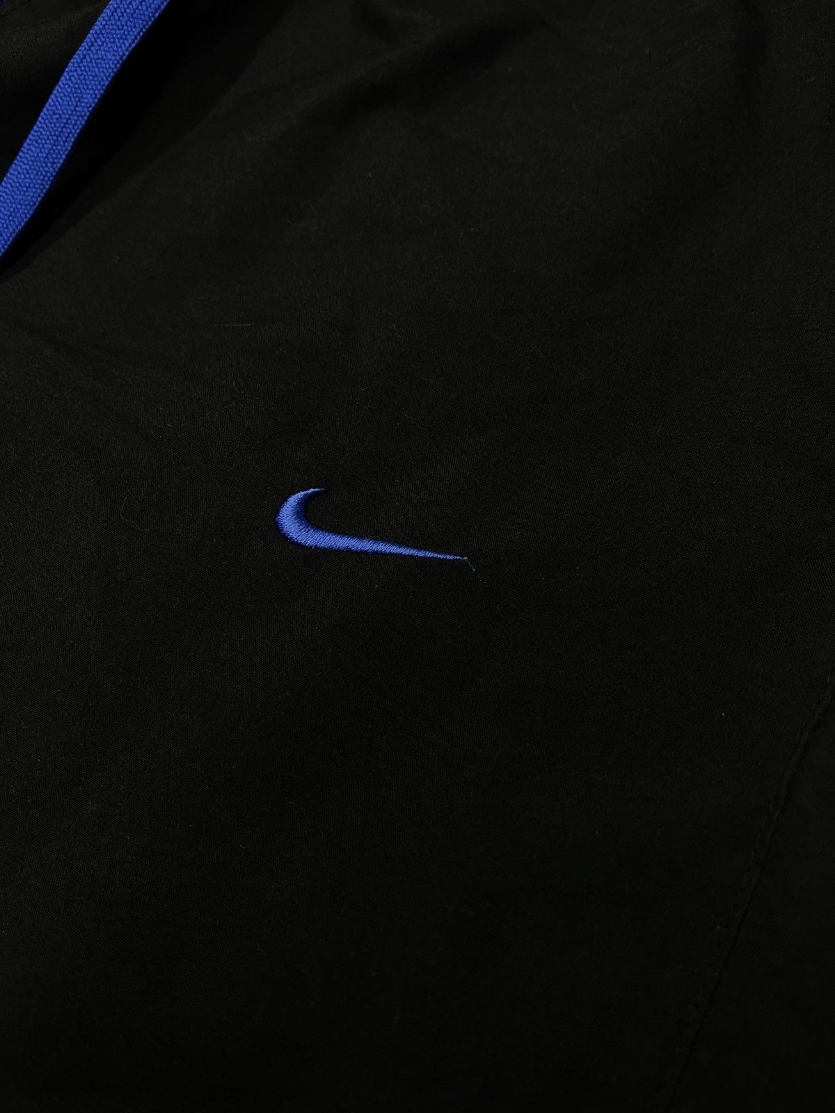 Nike Vintage Nike Sweatpants Black Double Logo Drill Y2K Nylon Size US 36 / EU 52 - 4 Thumbnail