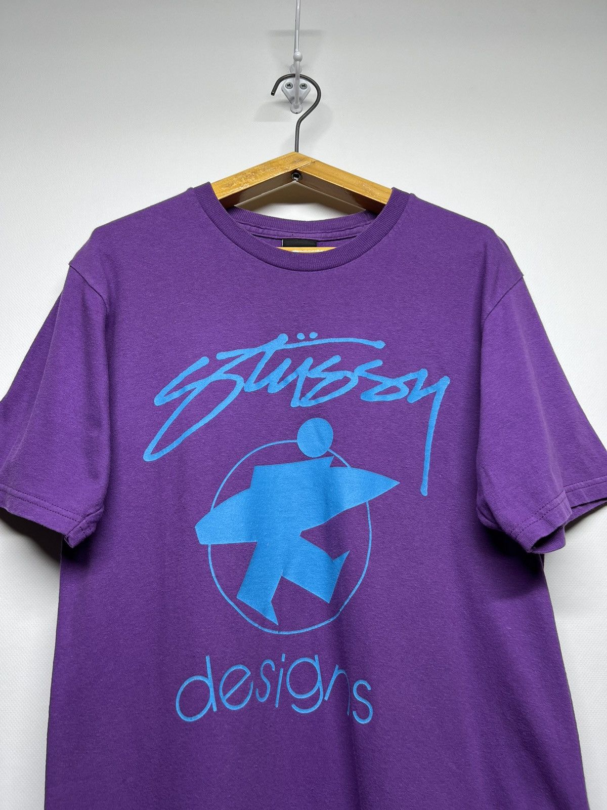 Stussy Vintage Y2k Stussy Designs Big Logo T-Shirt 00’s Size US S / EU 44-46 / 1 - 3 Thumbnail