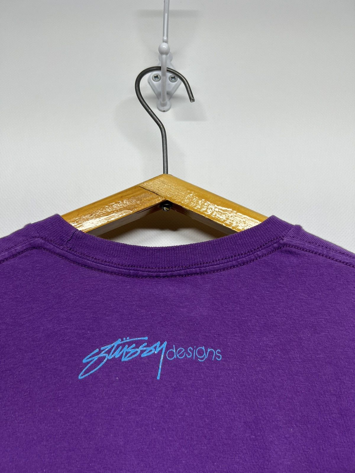 Stussy Vintage Y2k Stussy Designs Big Logo T-Shirt 00’s Size US S / EU 44-46 / 1 - 4 Thumbnail