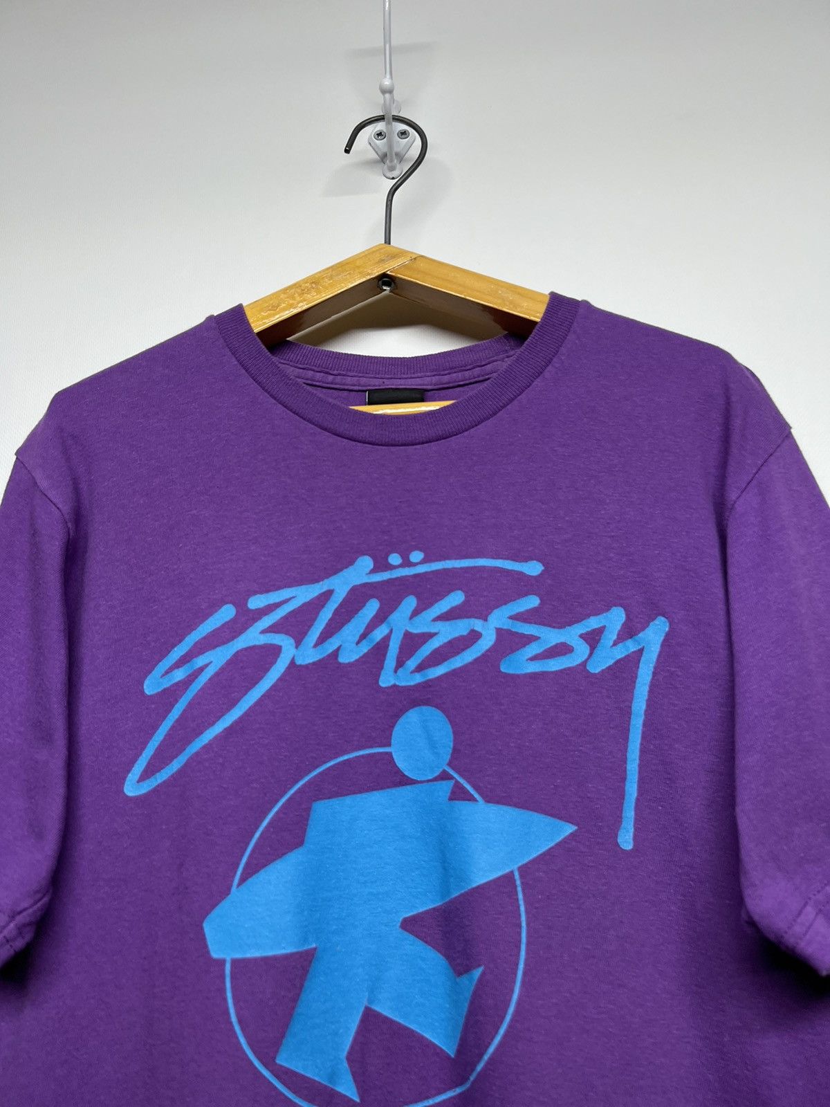 Stussy Vintage Y2k Stussy Designs Big Logo T-Shirt 00’s Size US S / EU 44-46 / 1 - 2 Thumbnail