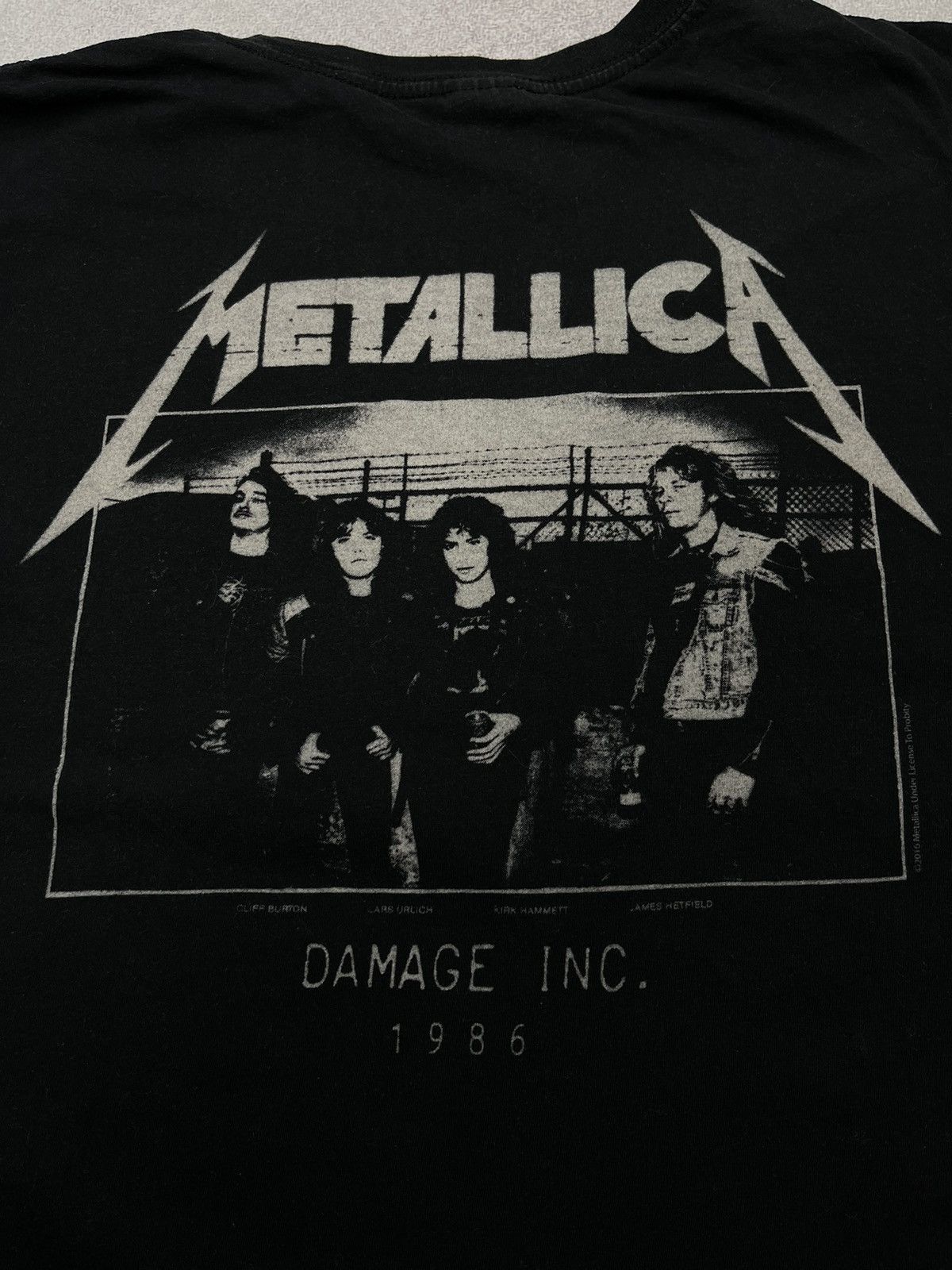 Metallica Mens Metallica Damage 2016 T Shirt Band Tee Rock Size US XXL / EU 58 / 5 - 4 Thumbnail