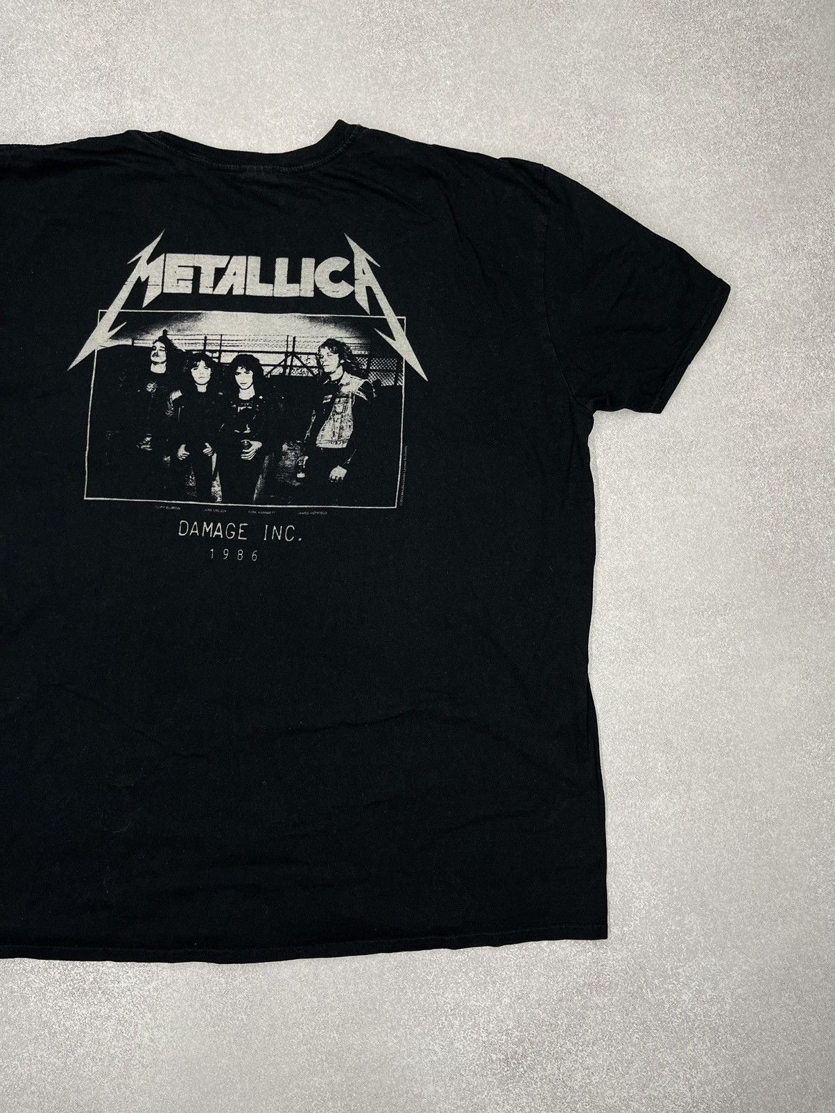 Metallica Mens Metallica Damage 2016 T Shirt Band Tee Rock Size US XXL / EU 58 / 5 - 2 Thumbnail