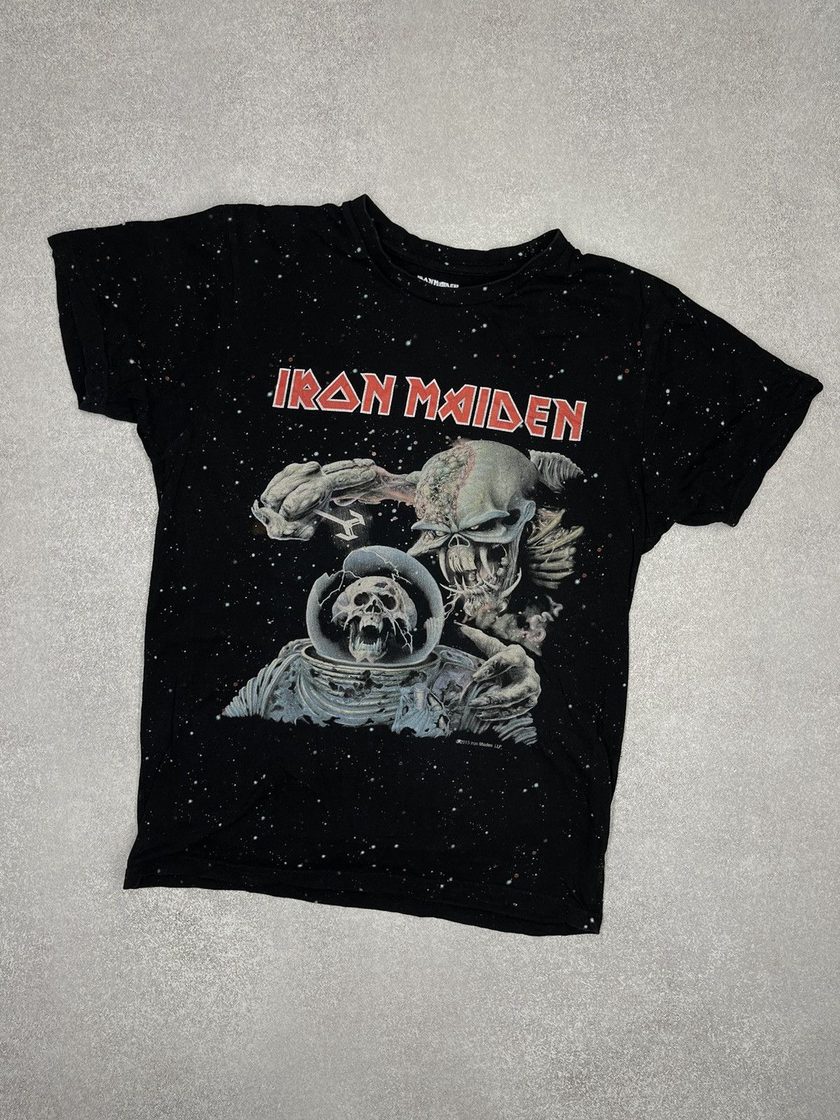 Iron Maiden Iron Maiden 2015 Band Tee Rock T Shirt Size US L / EU 52-54 / 3 - 1 Thumbnail