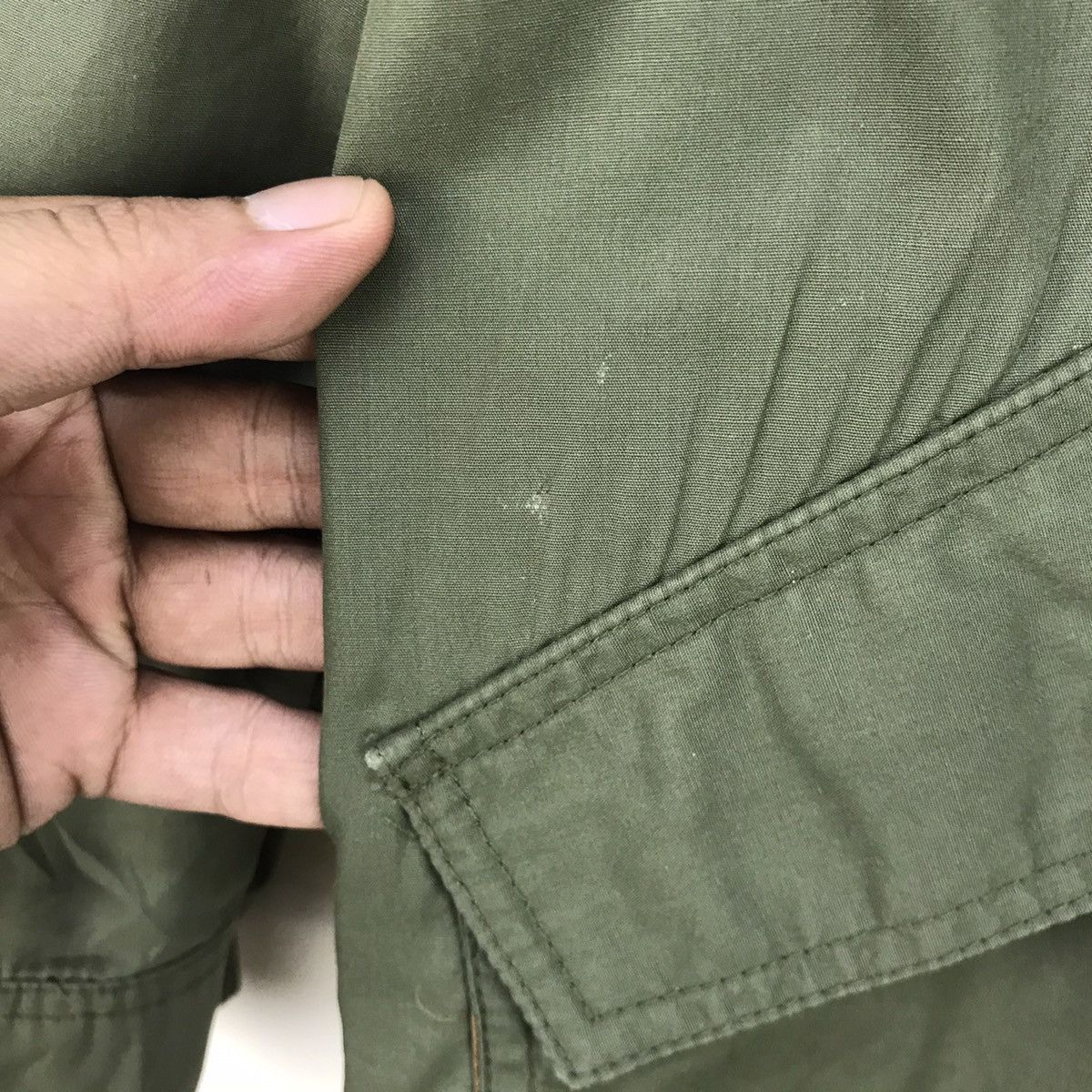 Vintage US Army Houston Inc Acrylic Lining Extreme Military Parka Size US M / EU 48-50 / 2 - 16 Thumbnail