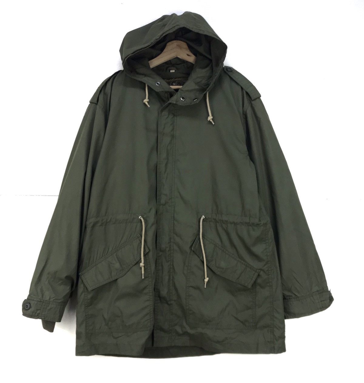 Vintage US Army Houston Inc Acrylic Lining Extreme Military Parka Size US M / EU 48-50 / 2 - 1 Thumbnail