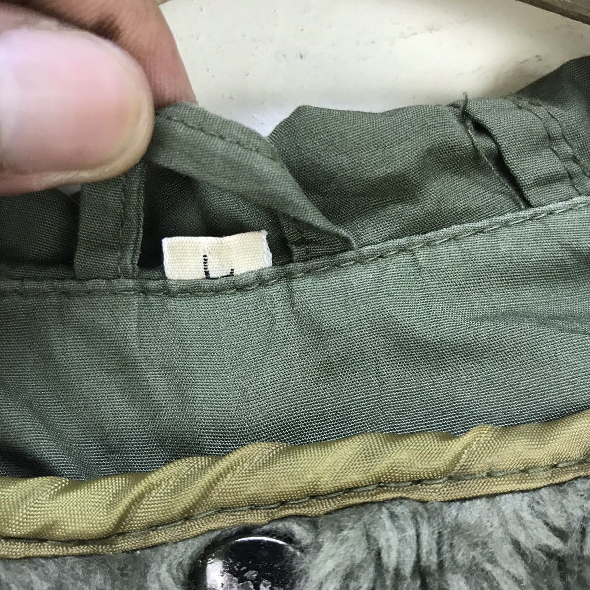 Vintage US Army Houston Inc Acrylic Lining Extreme Military Parka Size US M / EU 48-50 / 2 - 22 Thumbnail