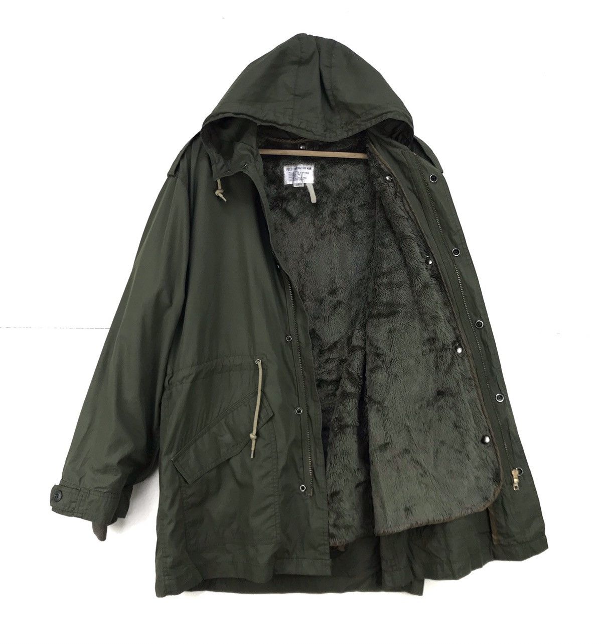 Vintage US Army Houston Inc Acrylic Lining Extreme Military Parka Size US M / EU 48-50 / 2 - 2 Thumbnail