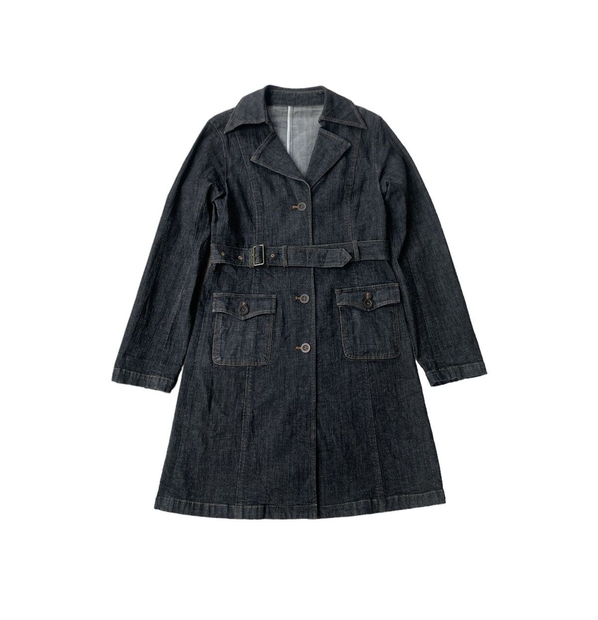 Japanese Brand Vintage Japanese Denim Jacket By RU JEANS Size XS / US 0-2 / IT 36-38 - 1 Thumbnail
