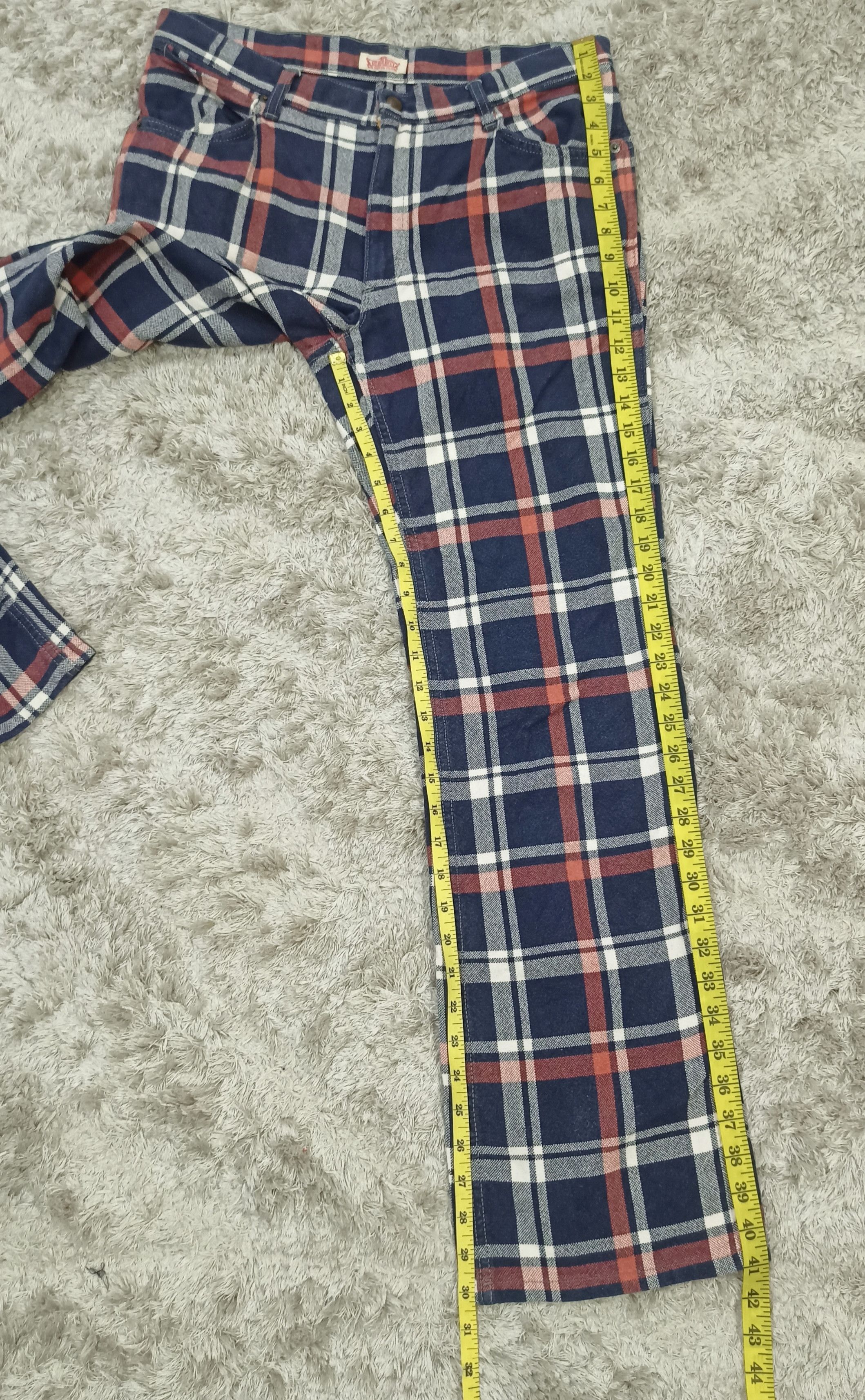 HOLLYWOOD RANCH MARKET HR Market Punk Tartan Plaid Pants Size US 32 / EU 48 - 17 Thumbnail