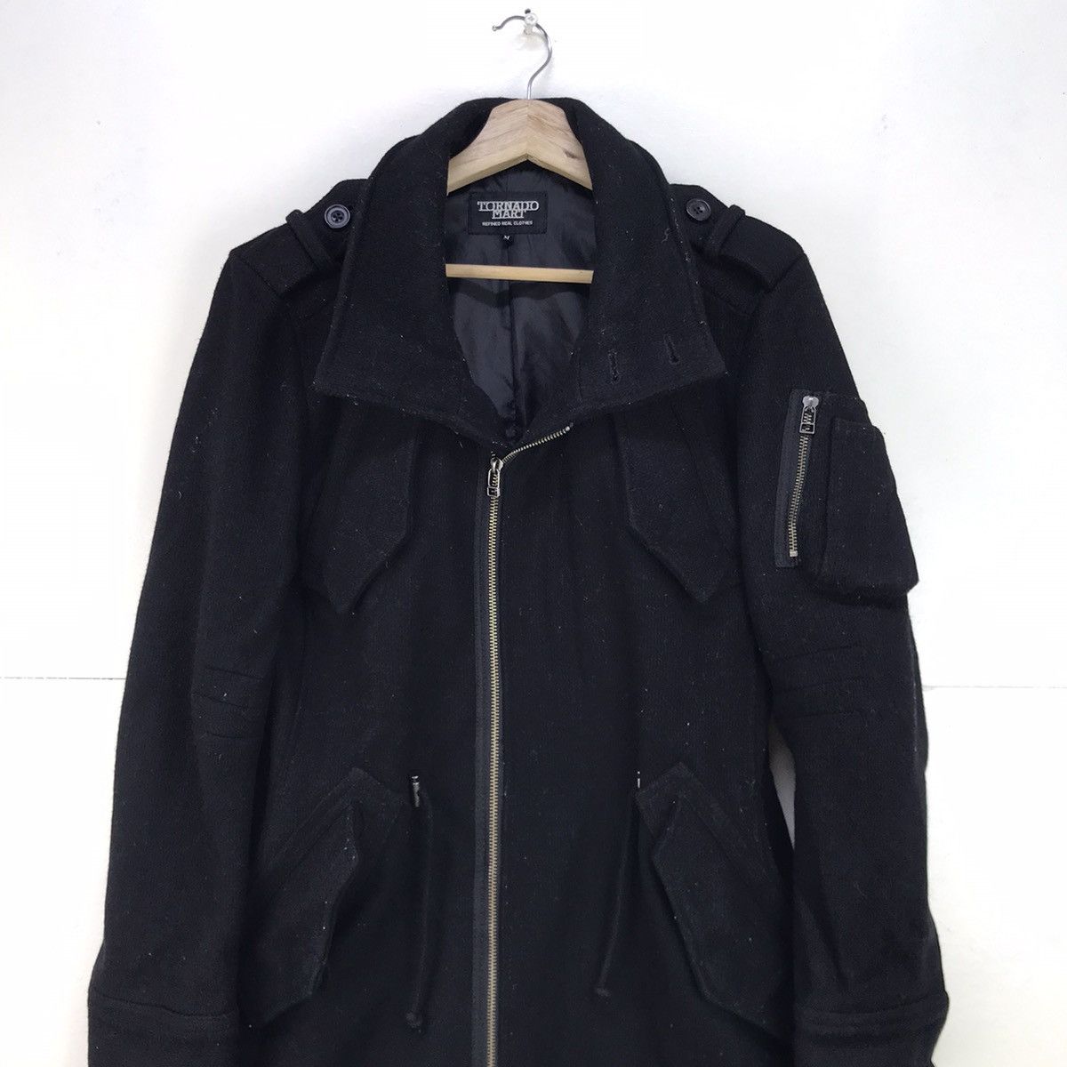 Tornado Mart Tornado Mart Tactical Military Army Wool Parka Size US XS / EU 42 / 0 - 5 Thumbnail