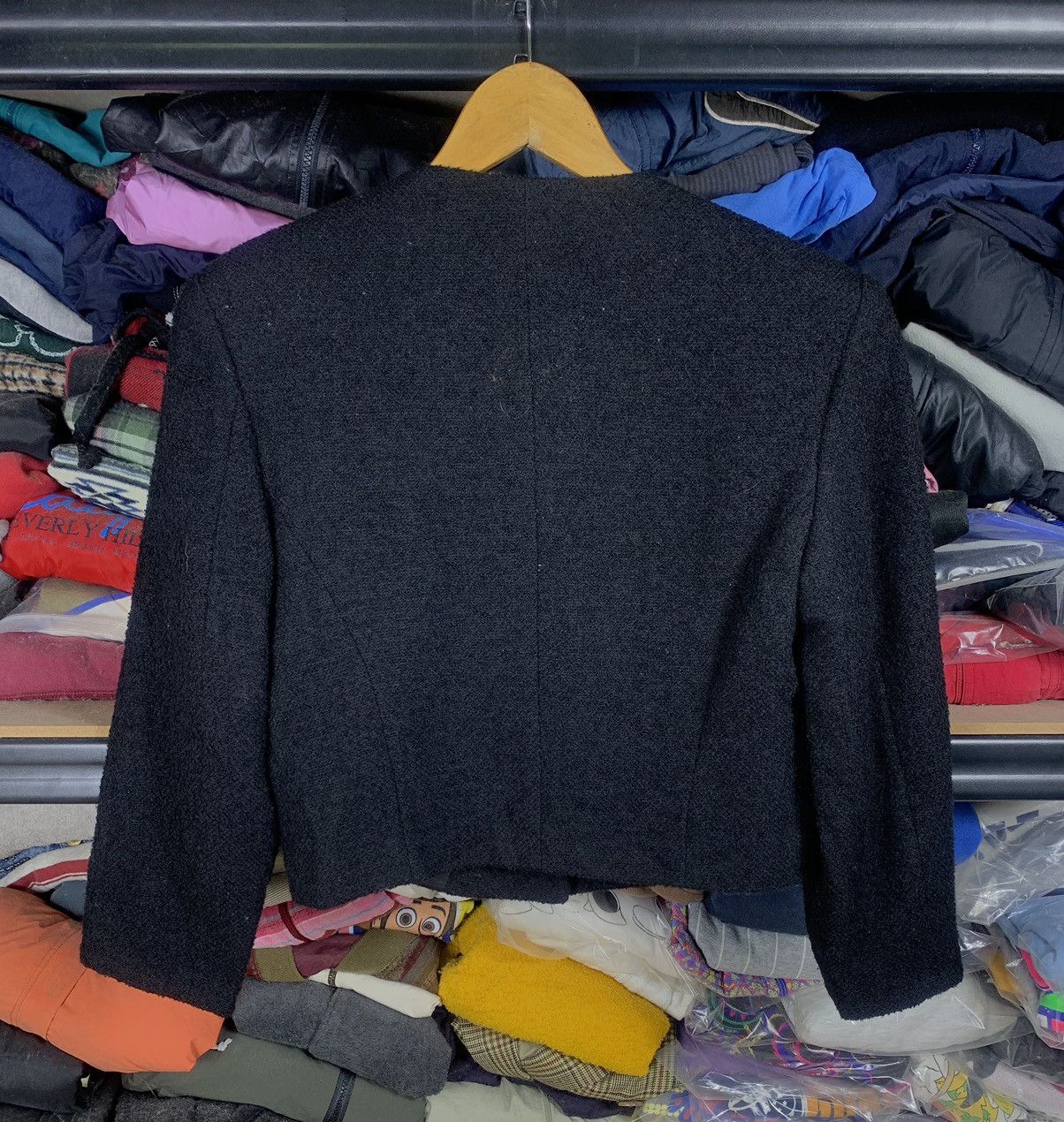 Yohji Yamamoto Vintage Yohji Yamamoto By Swish Wool Jacket Size M / US 6-8 / IT 42-44 - 3 Thumbnail