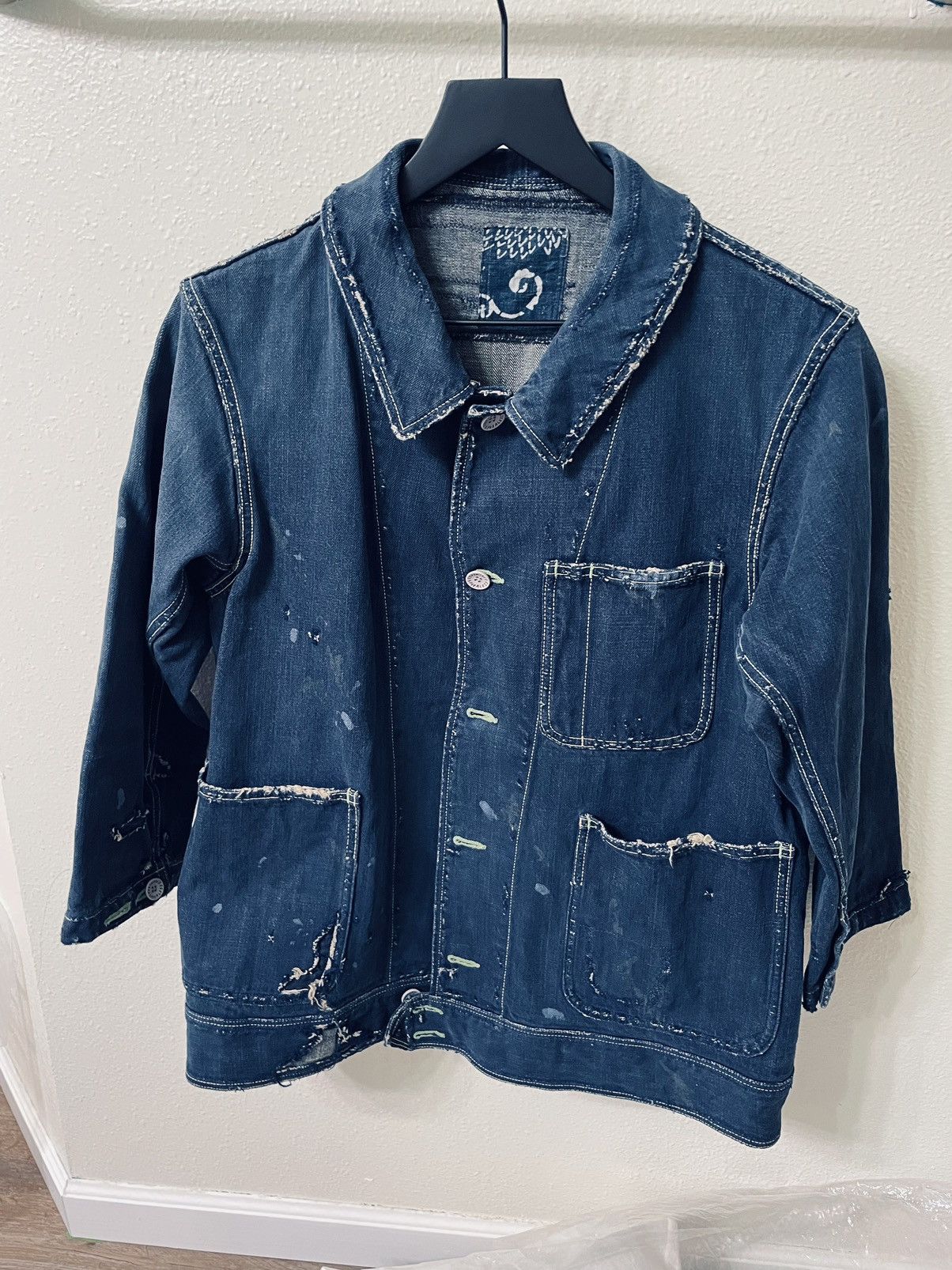 Visvim RARE! VISVIM ICT SS BENNY DENIM JKT CRASH Size US M / EU 48-50 / 2 - 2 Thumbnail
