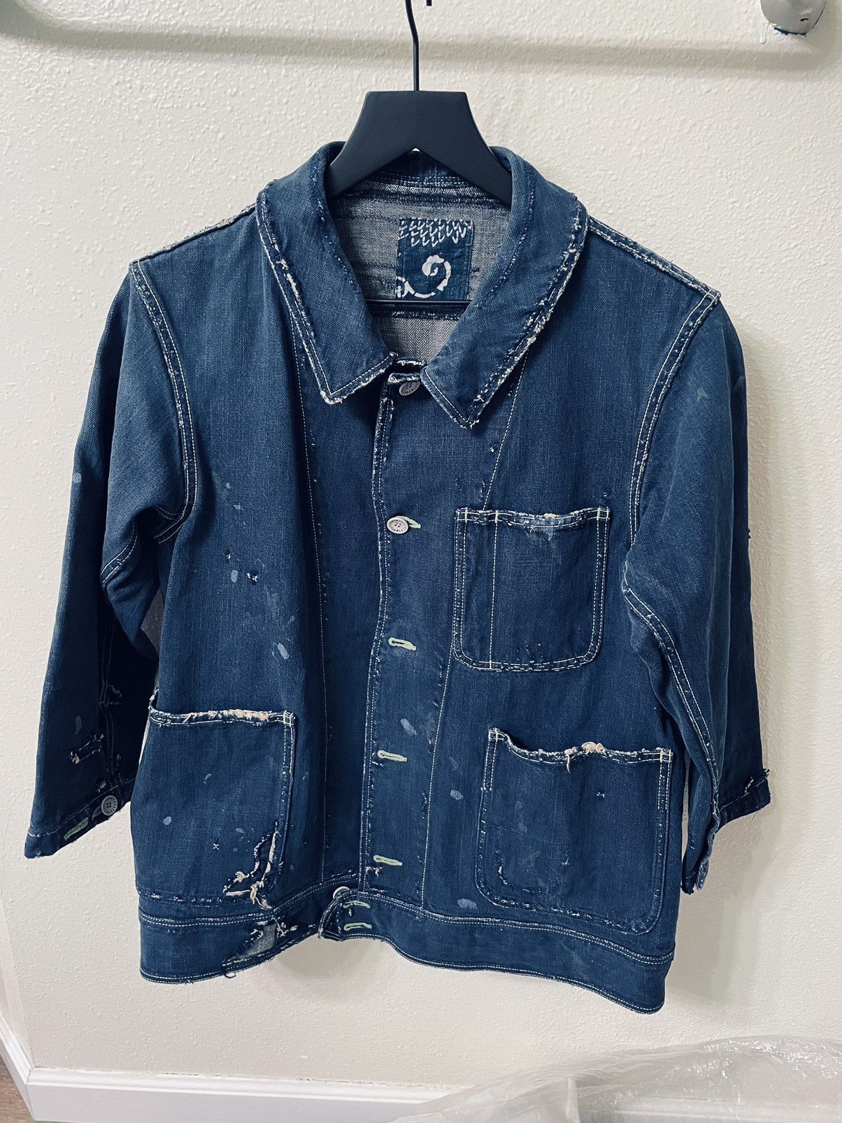 Visvim visvim SS OUTLAND JKT DAMAGED FOLIAGE 18SS jacket | Grailed