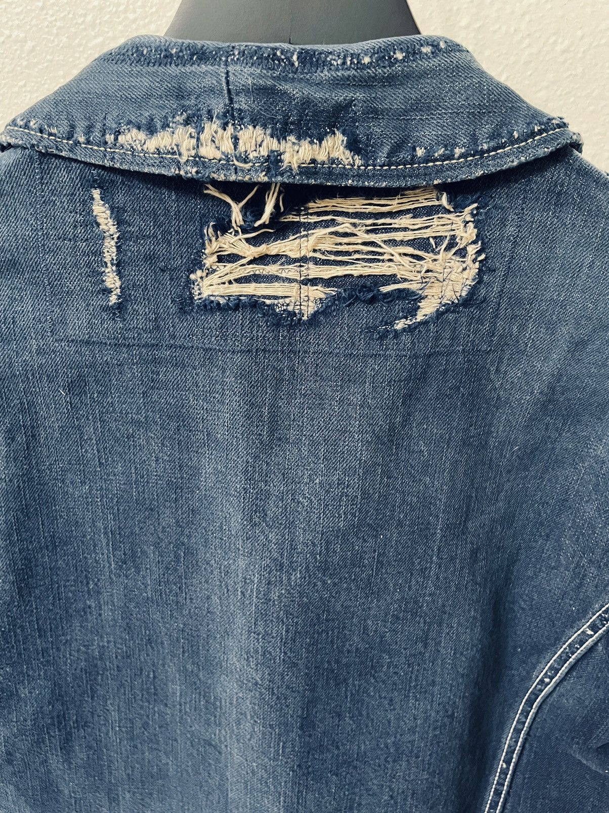 Visvim RARE! VISVIM ICT SS BENNY DENIM JKT CRASH Size US M / EU 48-50 / 2 - 9 Thumbnail
