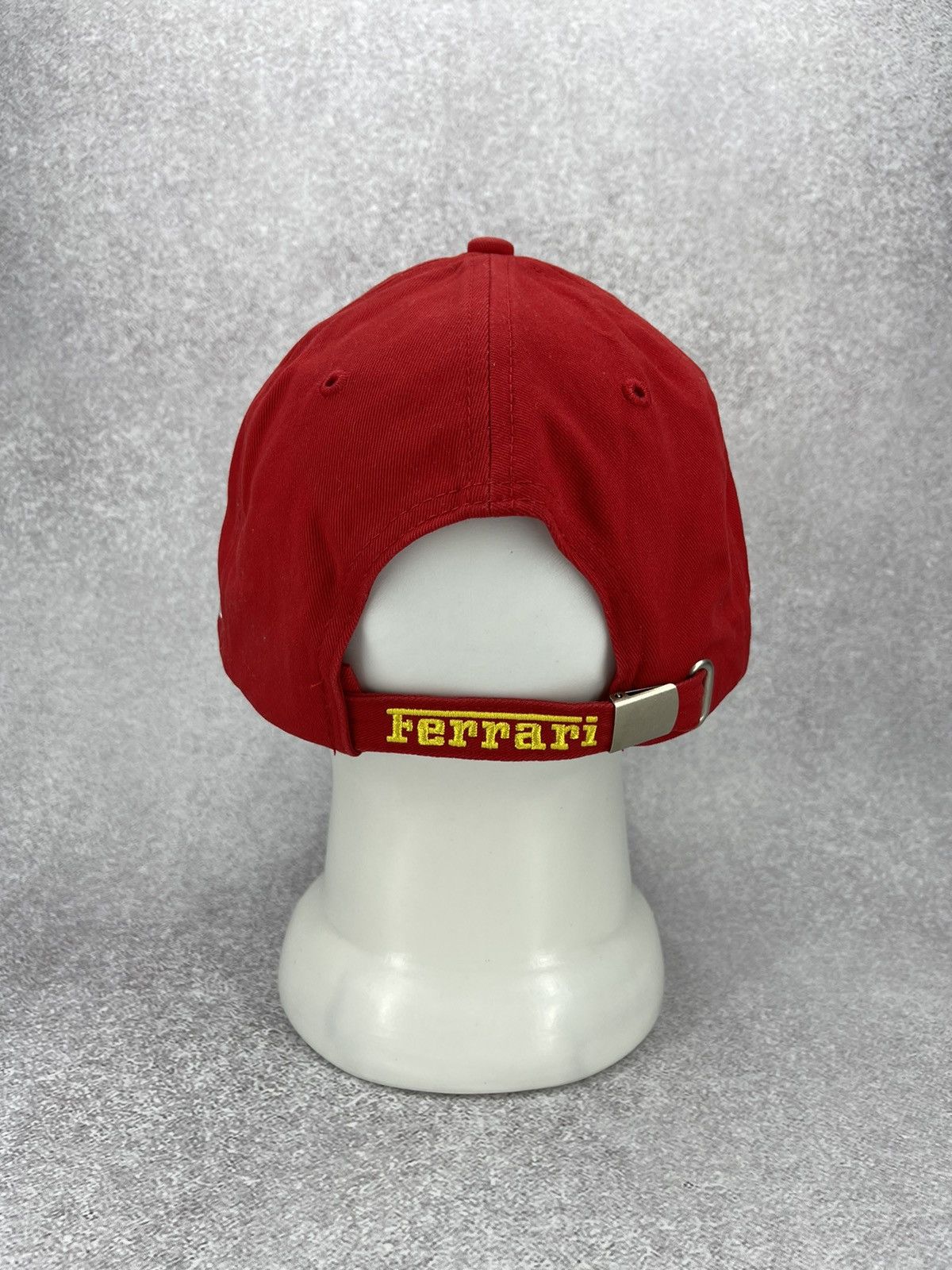 Ferrari Vintage Ferrari Shell Helix Cap 90’s Red Racing Cap Official Size ONE SIZE - 5 Thumbnail