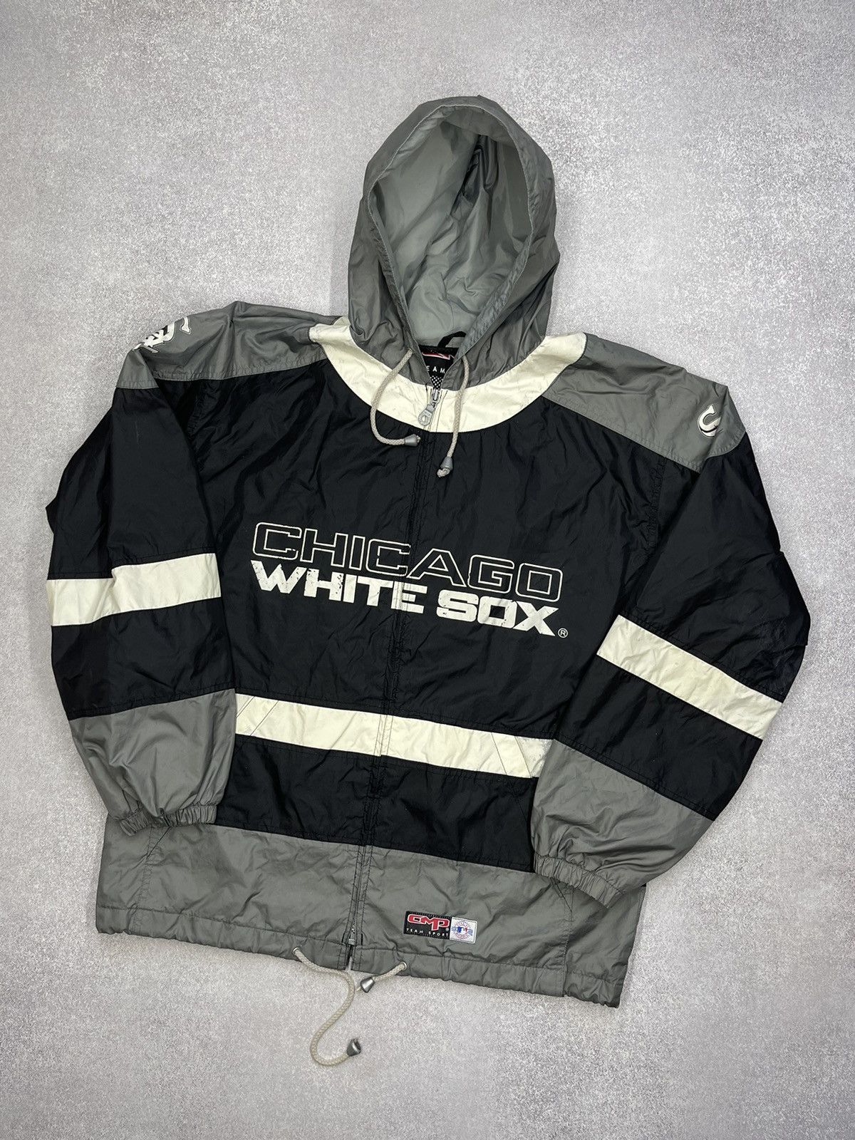 MLB × NBA × Vintage Vintage Chicago White Sox Jacket Baseball MLB CMP Y2K Size US M / EU 48-50 / 2 - 1 Thumbnail