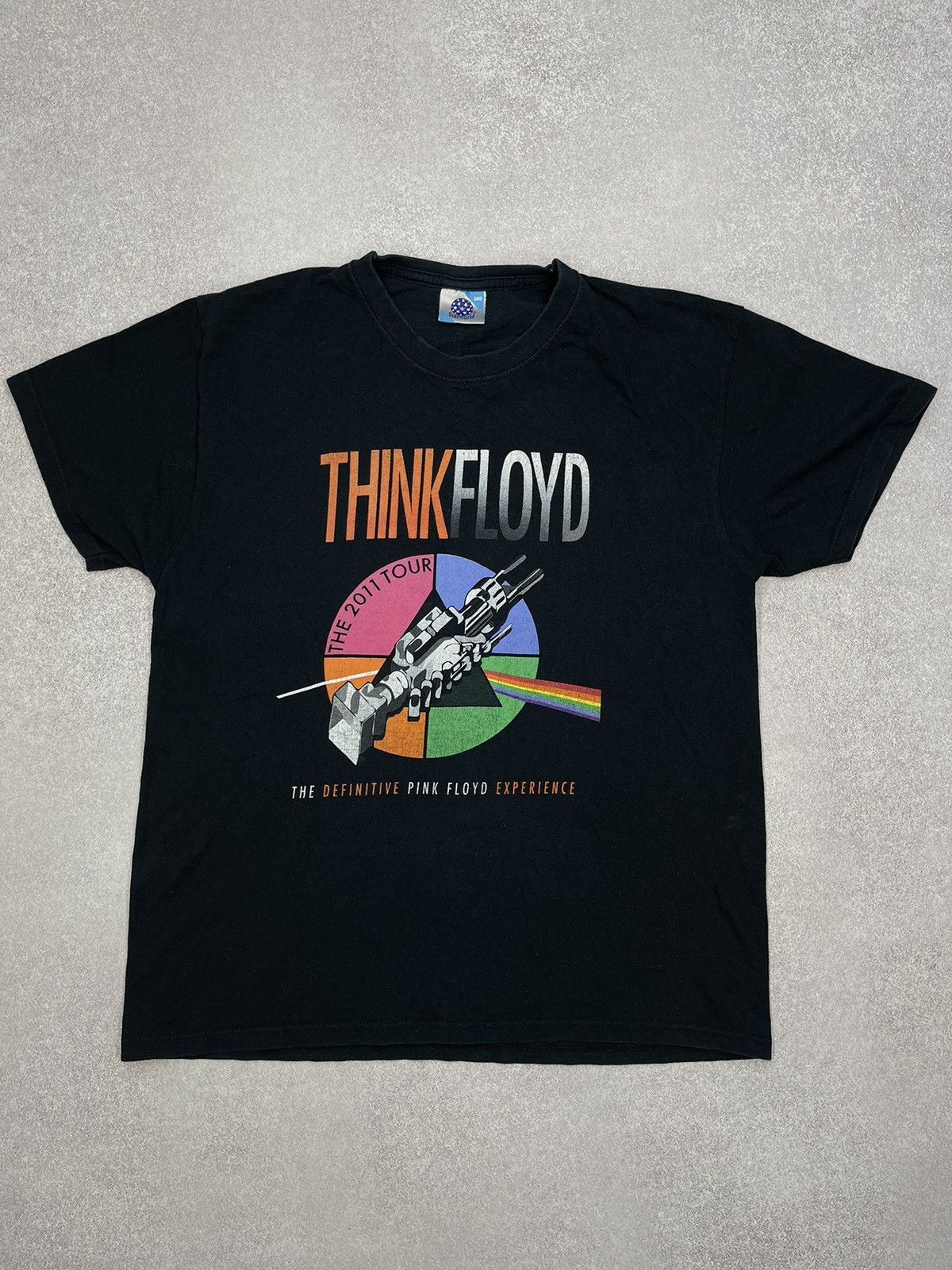 Band Tees × Pink Floyd Vintage Pink Floyd Tour 2011 Think Y2K Rock Size US M / EU 48-50 / 2 - 2 Thumbnail