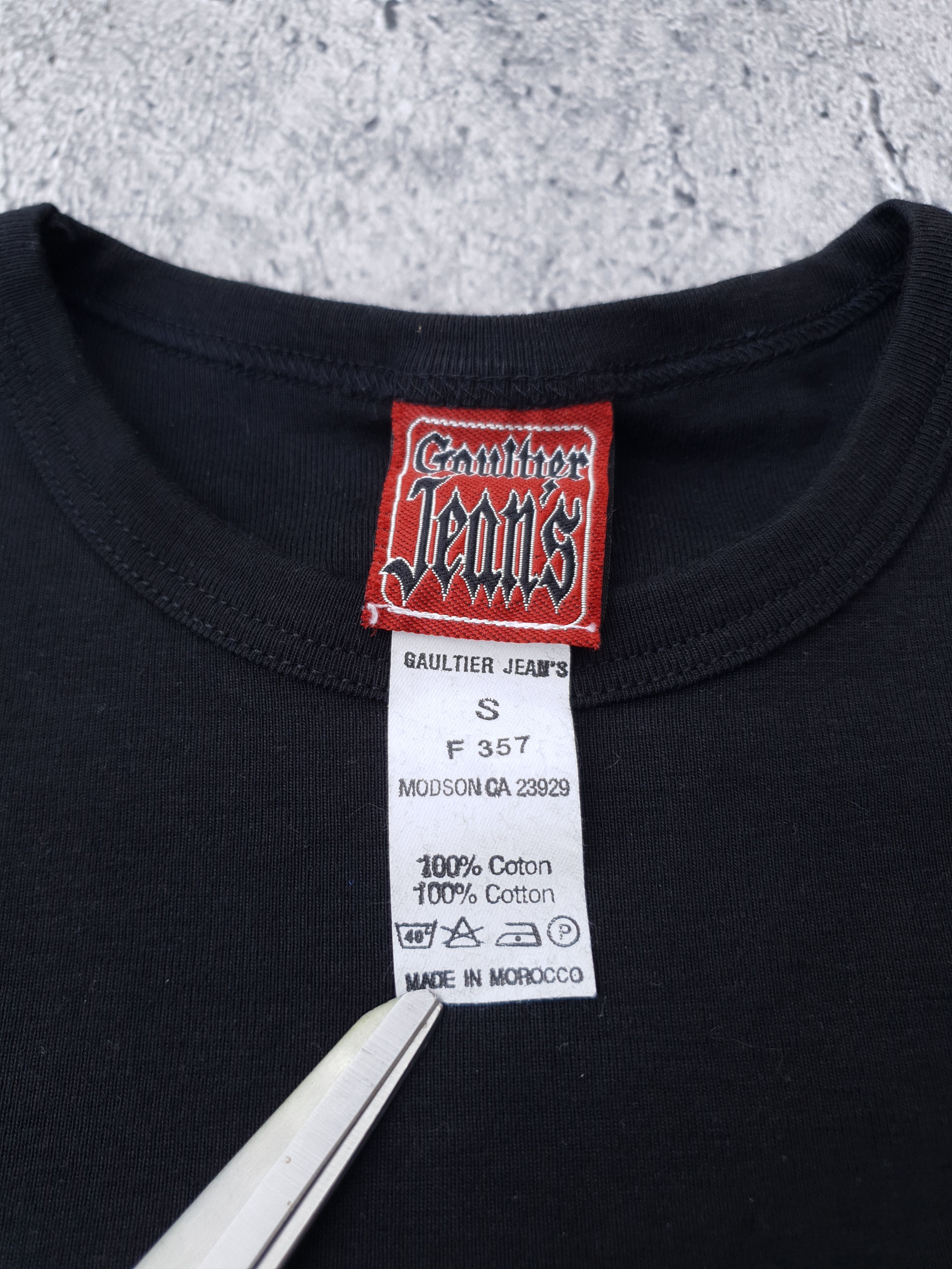 Jean Paul Gaultier Jean Paul Gaultier Jean's glitter logo top Size S / US 4 / IT 40 - 7 Thumbnail