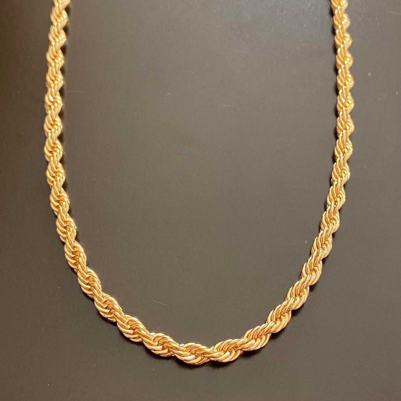 Other Gold Chain 14k Gold Rope Chain 24in 4mm Size ONE SIZE - 4 Thumbnail