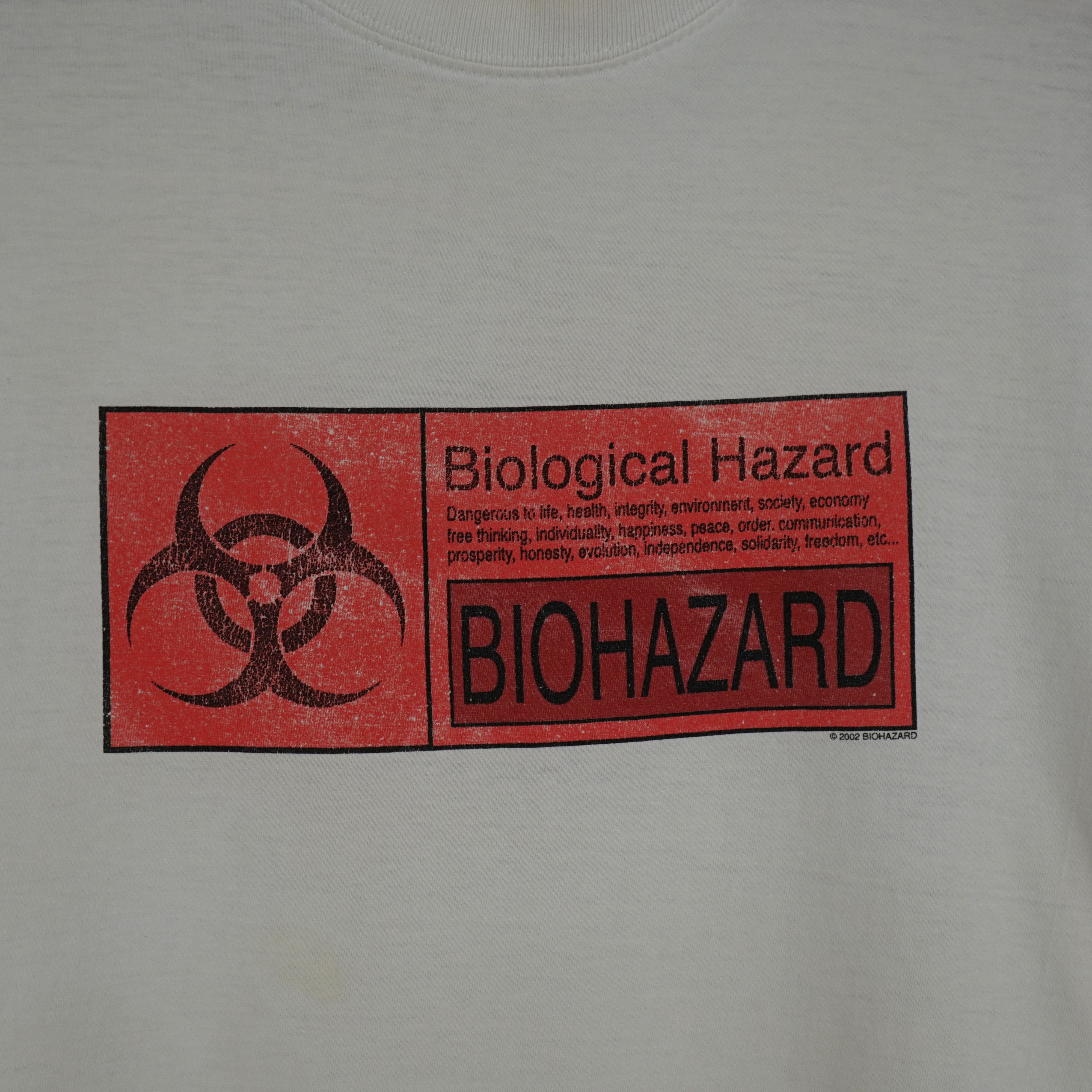 Band Tees × Vintage 2002 Biohazard t shirt Size US XL / EU 56 / 4 - 2 Thumbnail