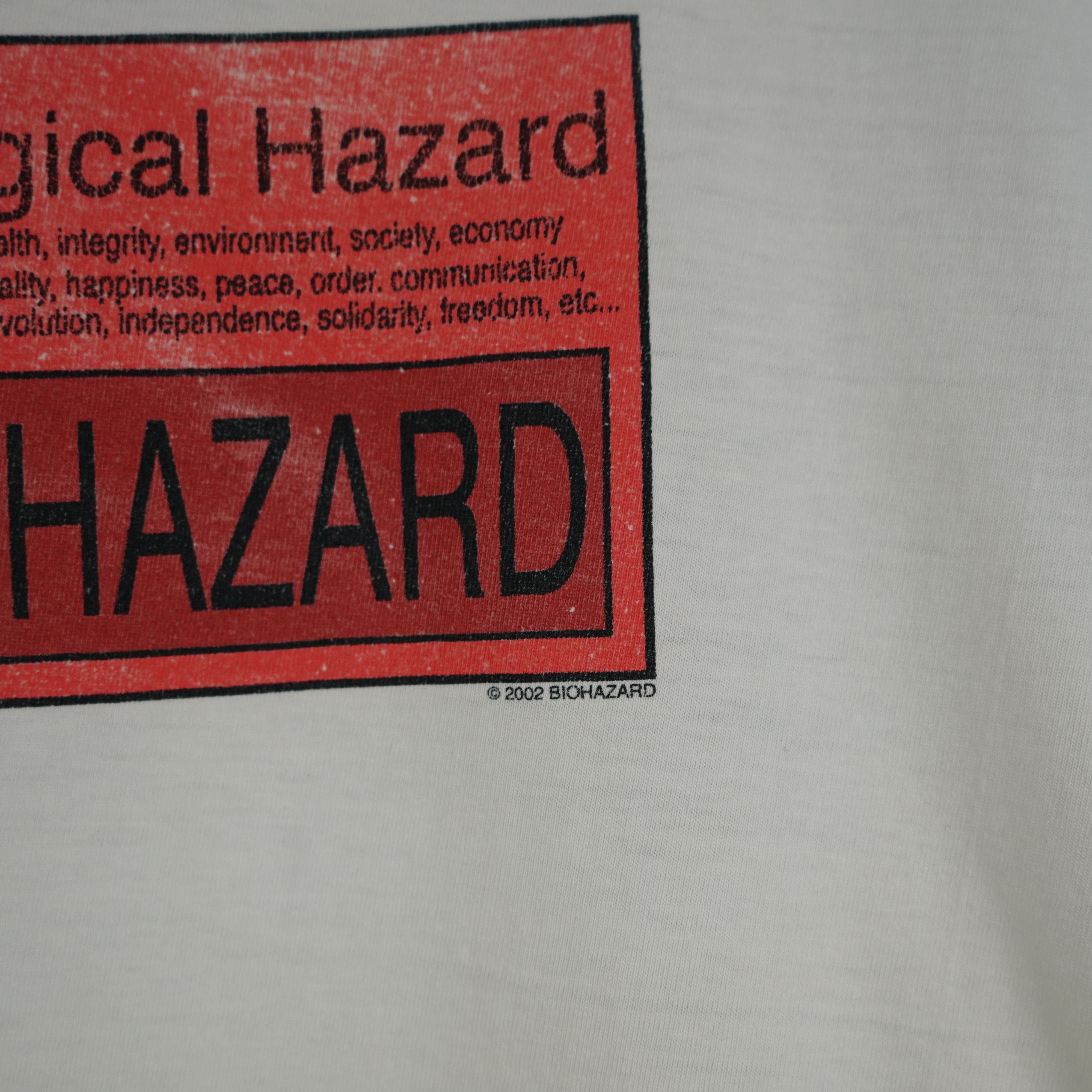Band Tees × Vintage 2002 Biohazard t shirt Size US XL / EU 56 / 4 - 3 Thumbnail