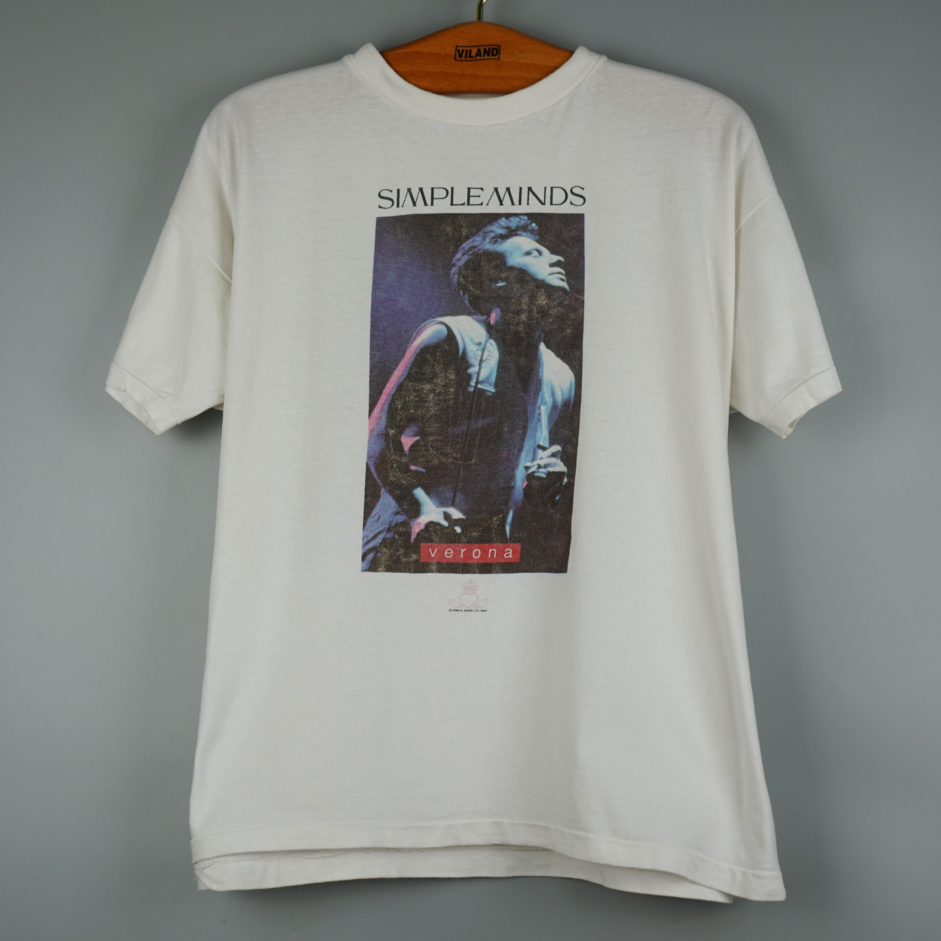 Band Tees × Vintage 1990 Simple Minds t-shirt Size US XL / EU 56 / 4 - 1 Thumbnail